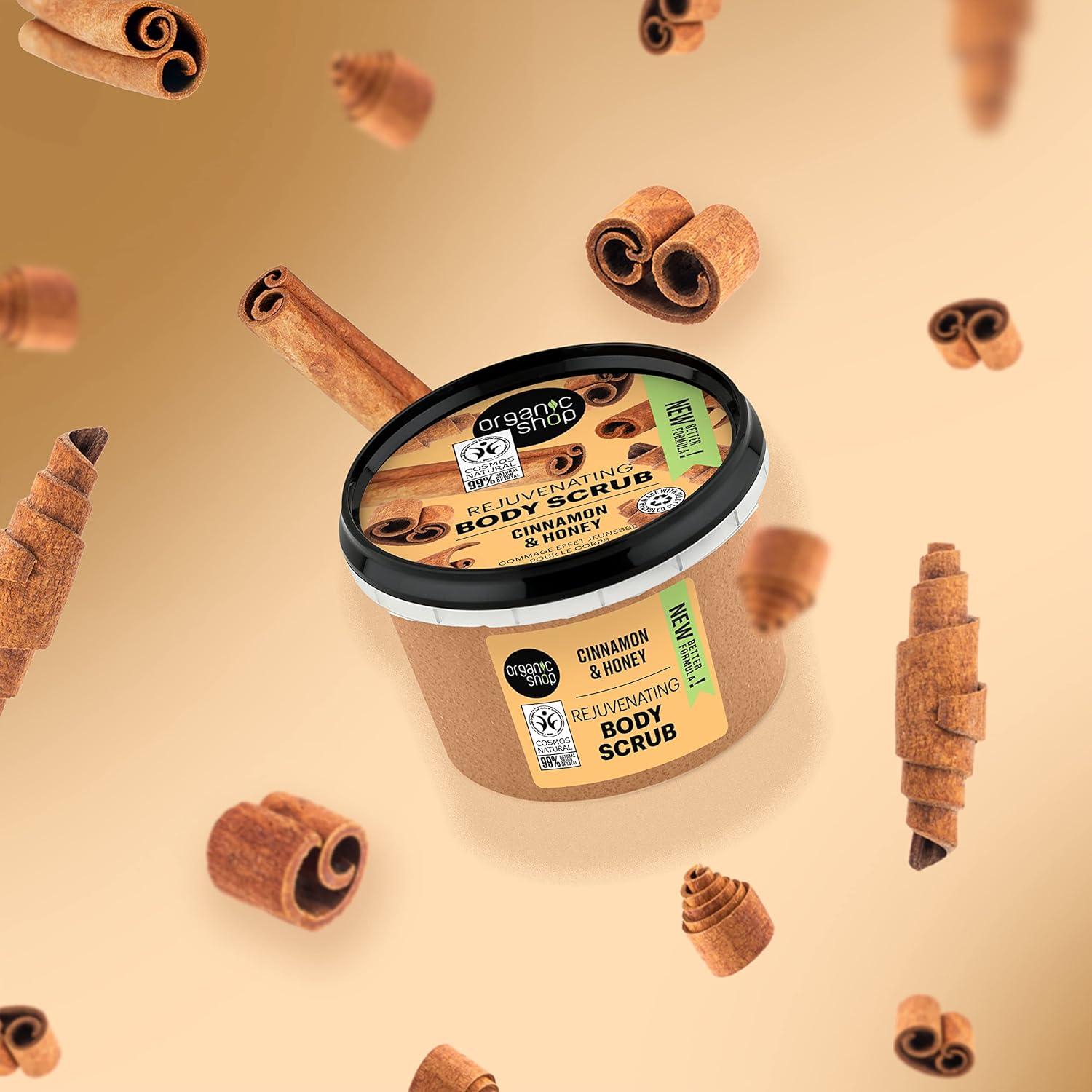 Exfoliante Corporal Natural Organic Shop 250ml Canela y Miel