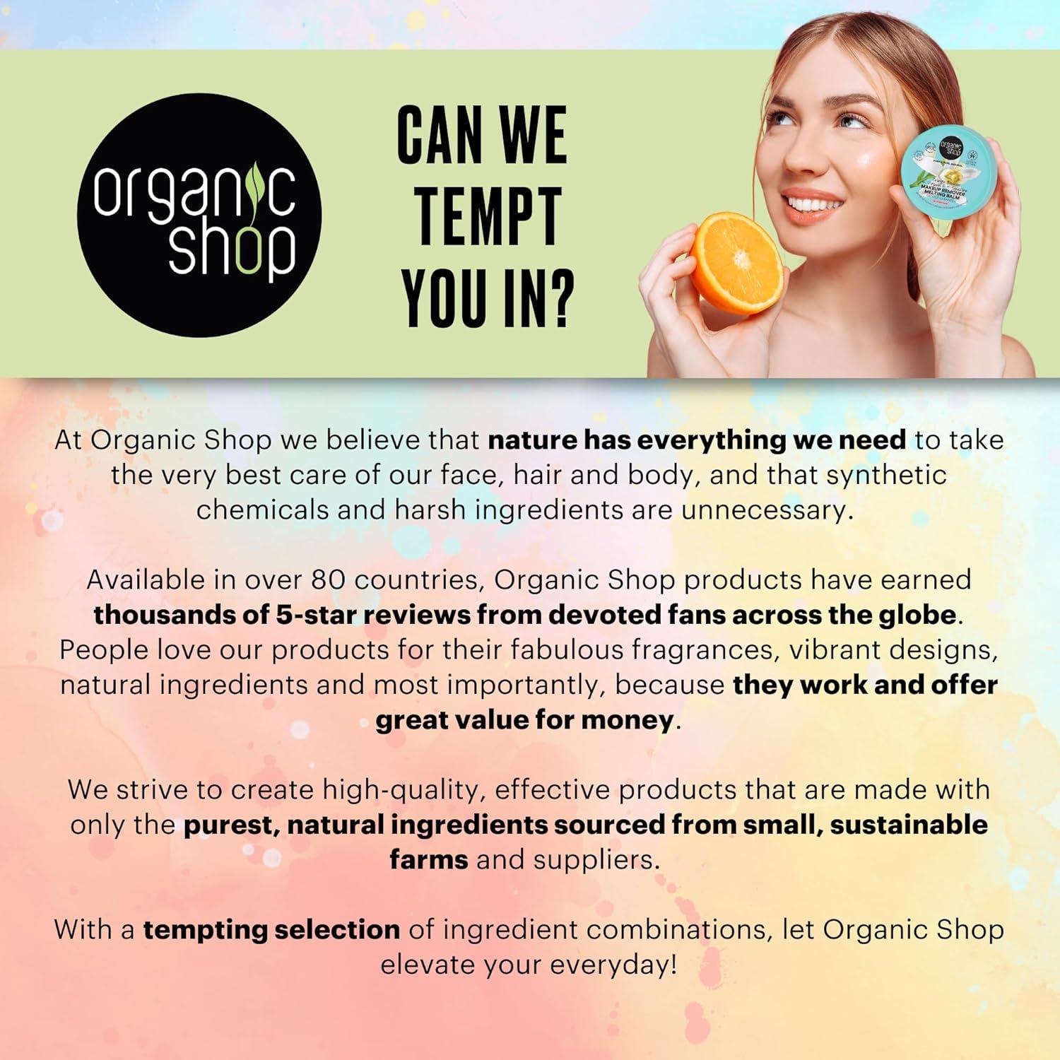 Exfoliante Corporal Natural Organic Shop 250ml Canela y Miel