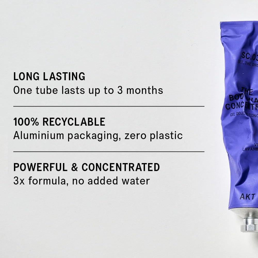 Gel de Ducha Concentrado AKT 100 ml con Prebióticos y Escualano