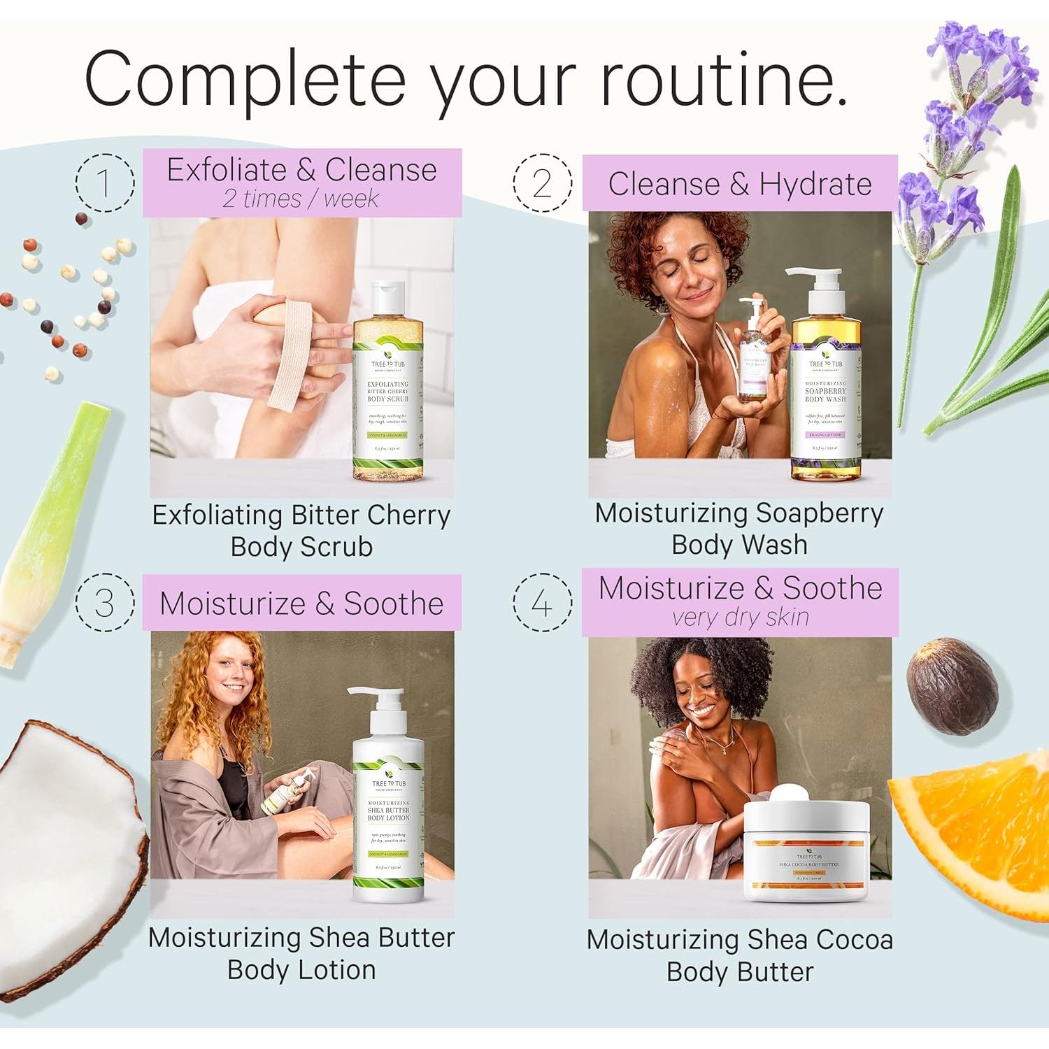 Jabón Corporal Hidratante Tree to Tub 250ml Lavanda Piel Sensible