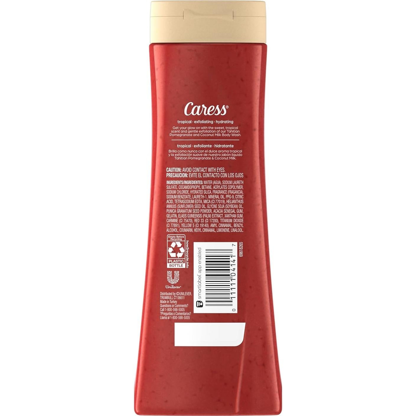 Jabón de Cuerpo Caress 591 ml Granada Tahitiana y Coco