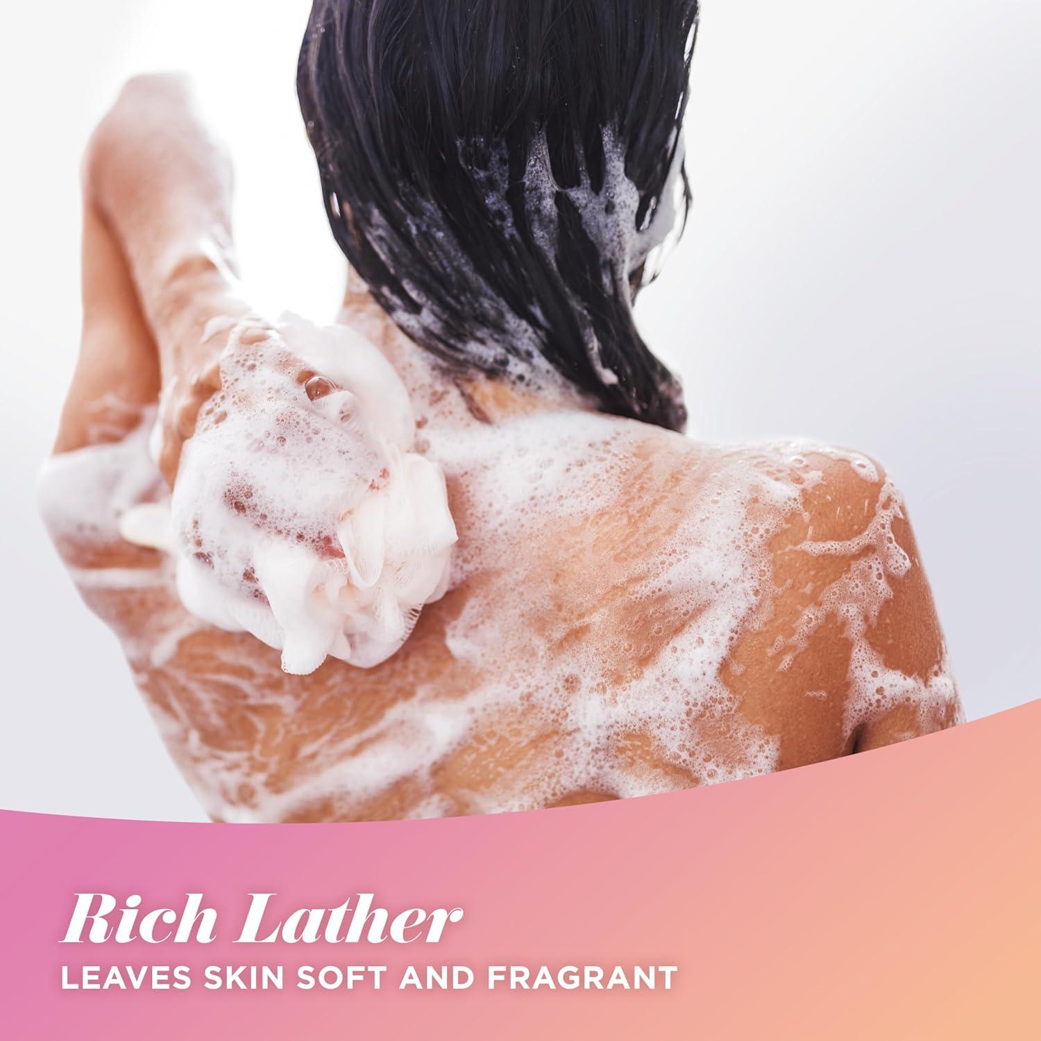 Gel de Ducha Caress 591 ml Mango y Almendra, Paquete de 4