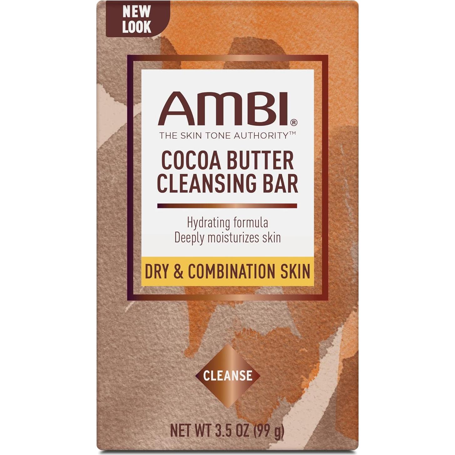 Barra Limpiadora de Manteca de Cacao Ambi 4 Piezas 99.22 g