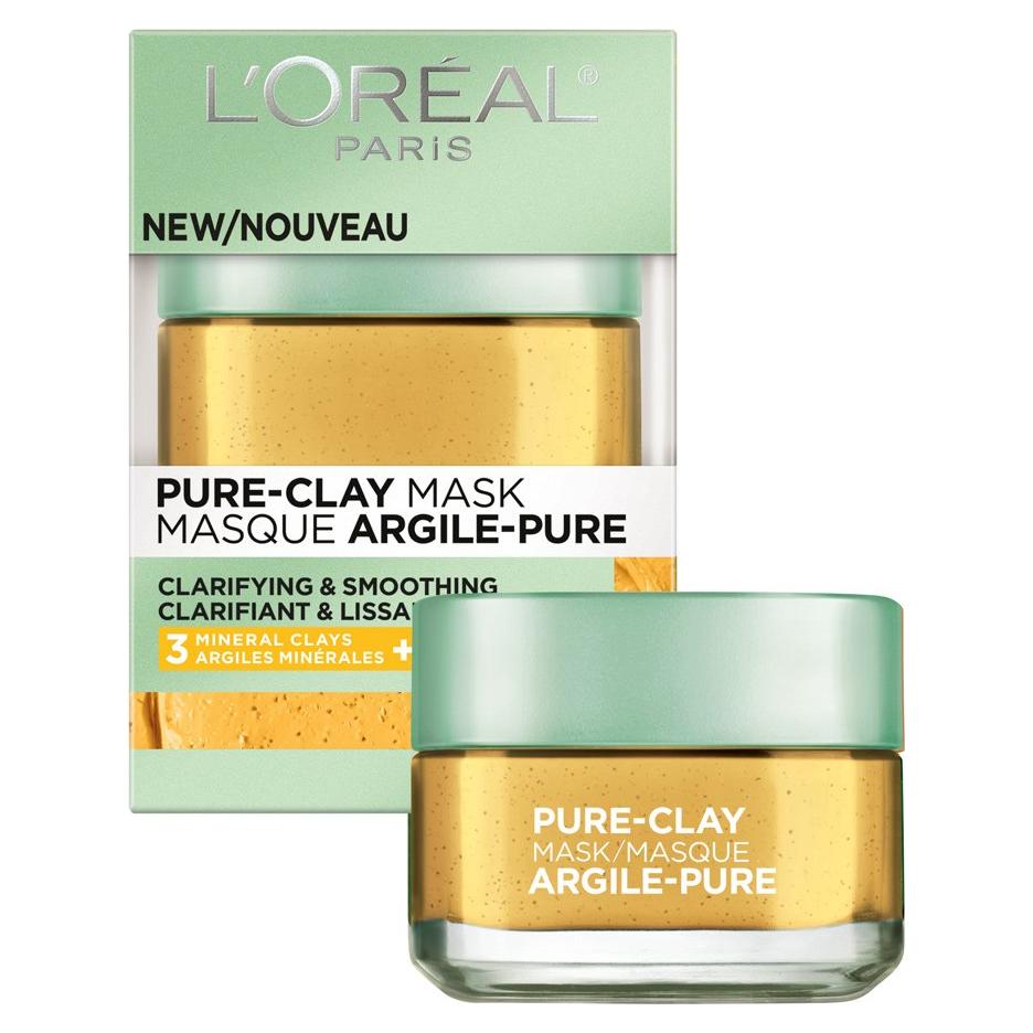 Mascarilla Facial de Arcilla Pura L'Oreal Paris 48.2 g