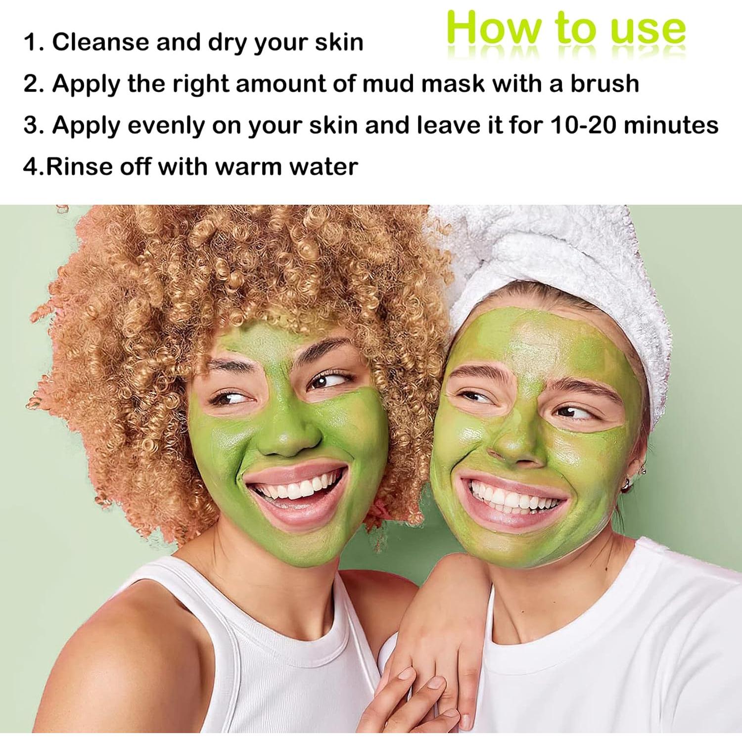 Set de 24 Mascarillas Faciales de Arcilla LZYLLS Hidratantes