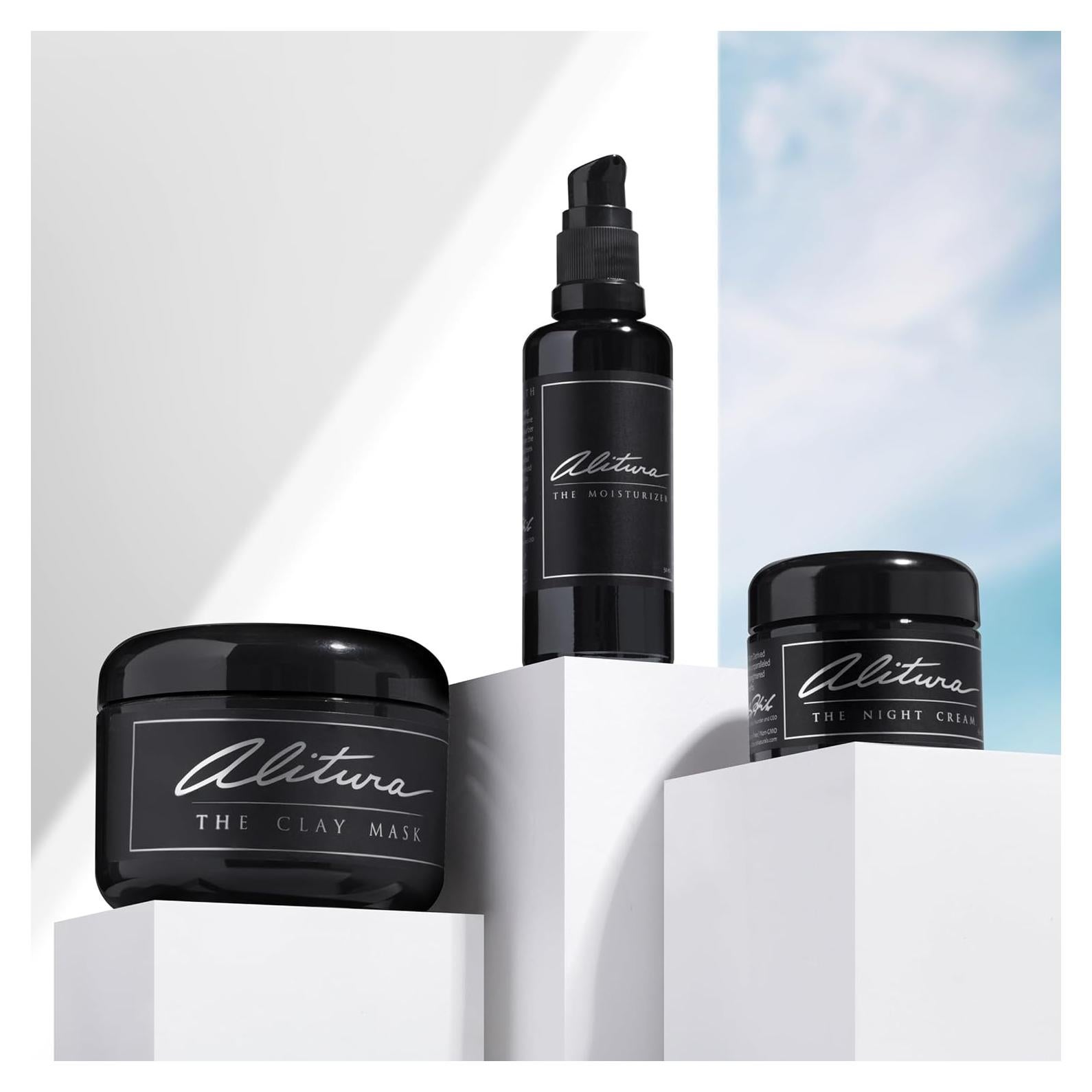 Alitura Conjunto de Cuidado de Piel - Mascarilla, Hidratante y Crema Nocturna