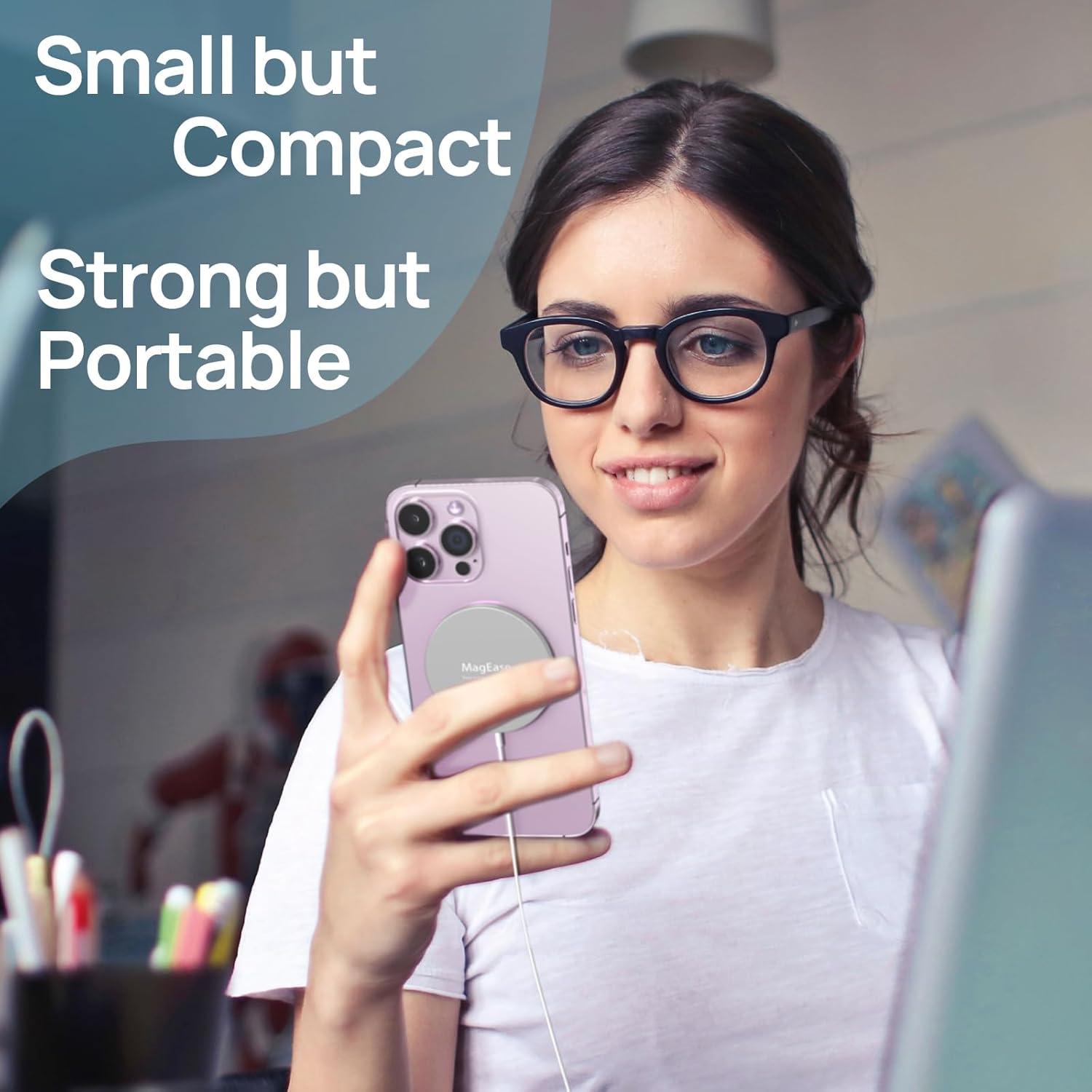 Cargador Inalámbrico MagEase 15W para iPhone 16/15/14/13/12