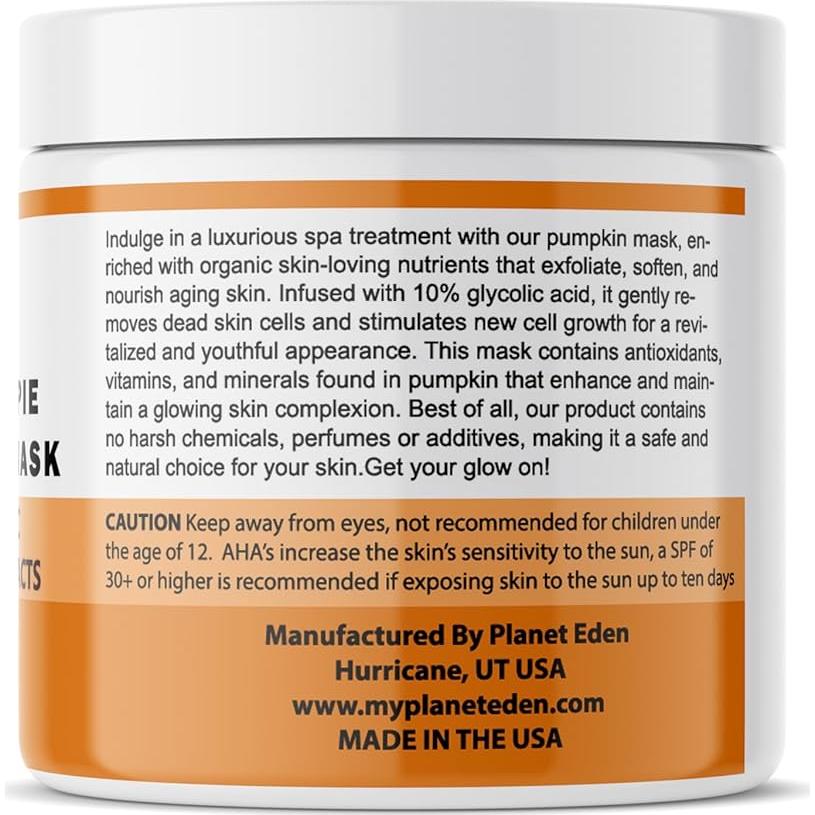 Máscara Exfoliante AHA Glicólico 10% Planet Eden 113g