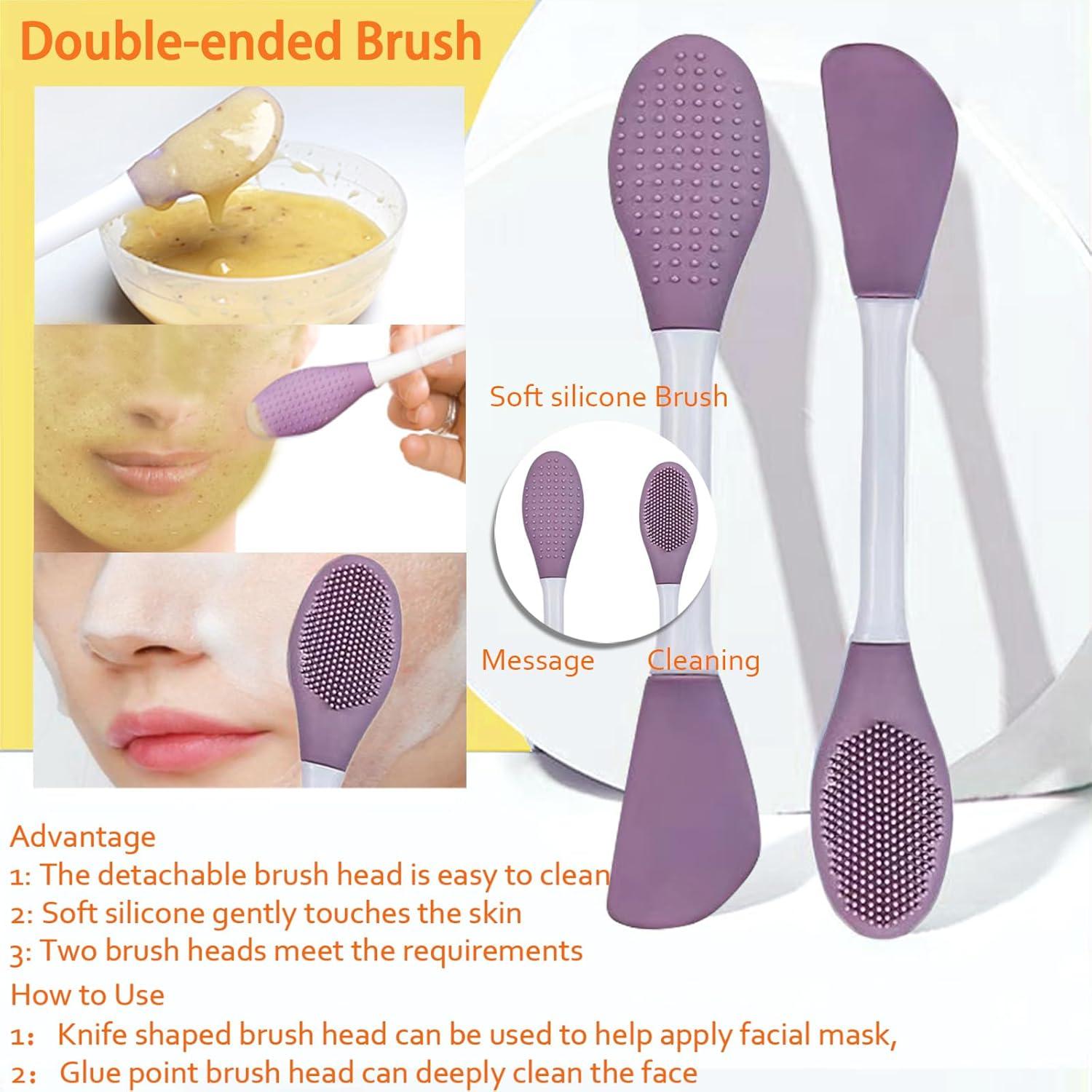 Máscara Facial de Gel de Cúrcuma Ouhans 680 ml con Brocha