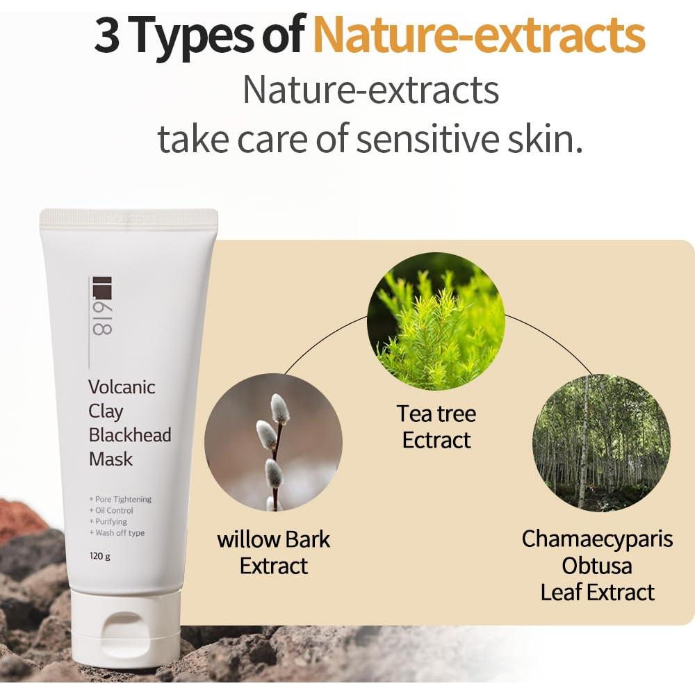 Mascarilla Facial de Arcilla Volcánica 1.618 - 120g