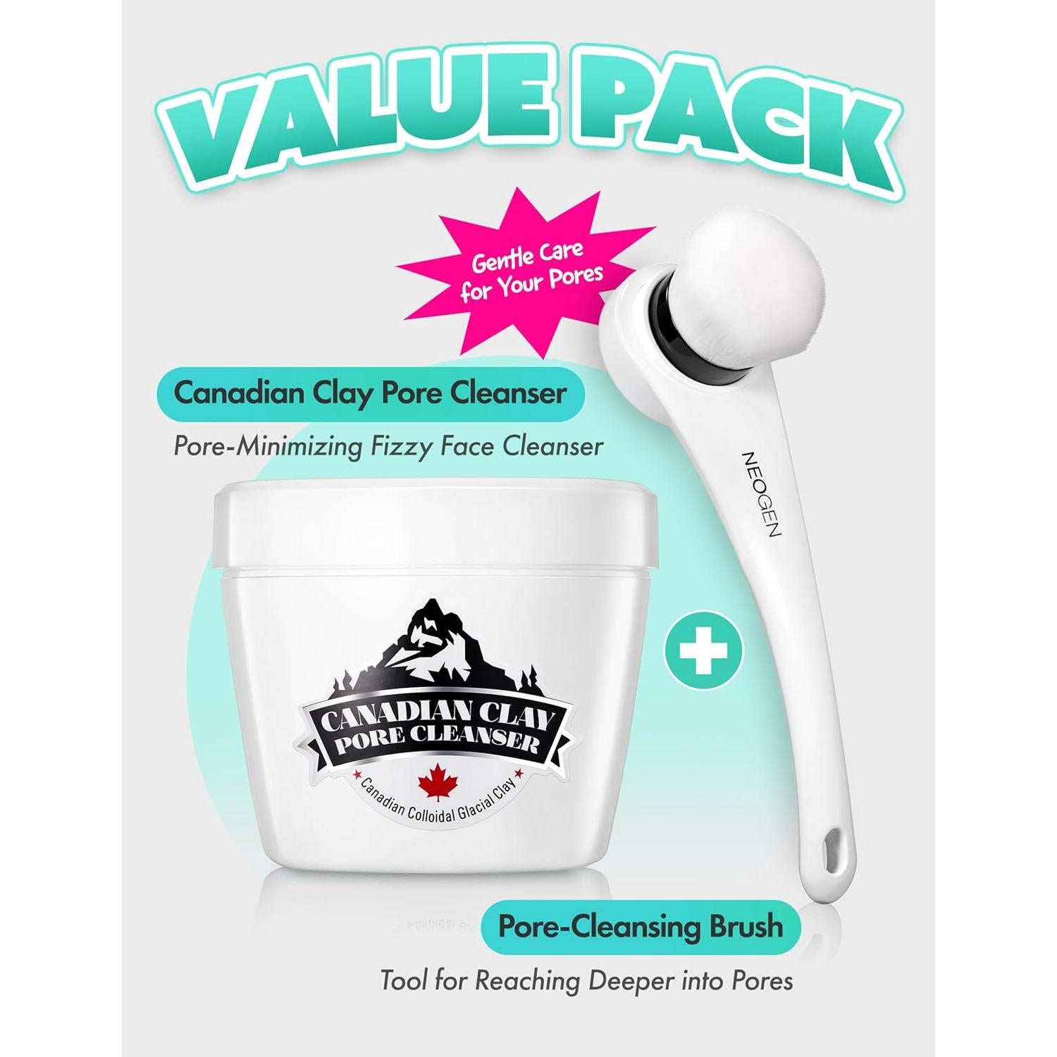 Mascarilla de Arcilla Aclaradora Neogenlab 1 Cuenta 272g