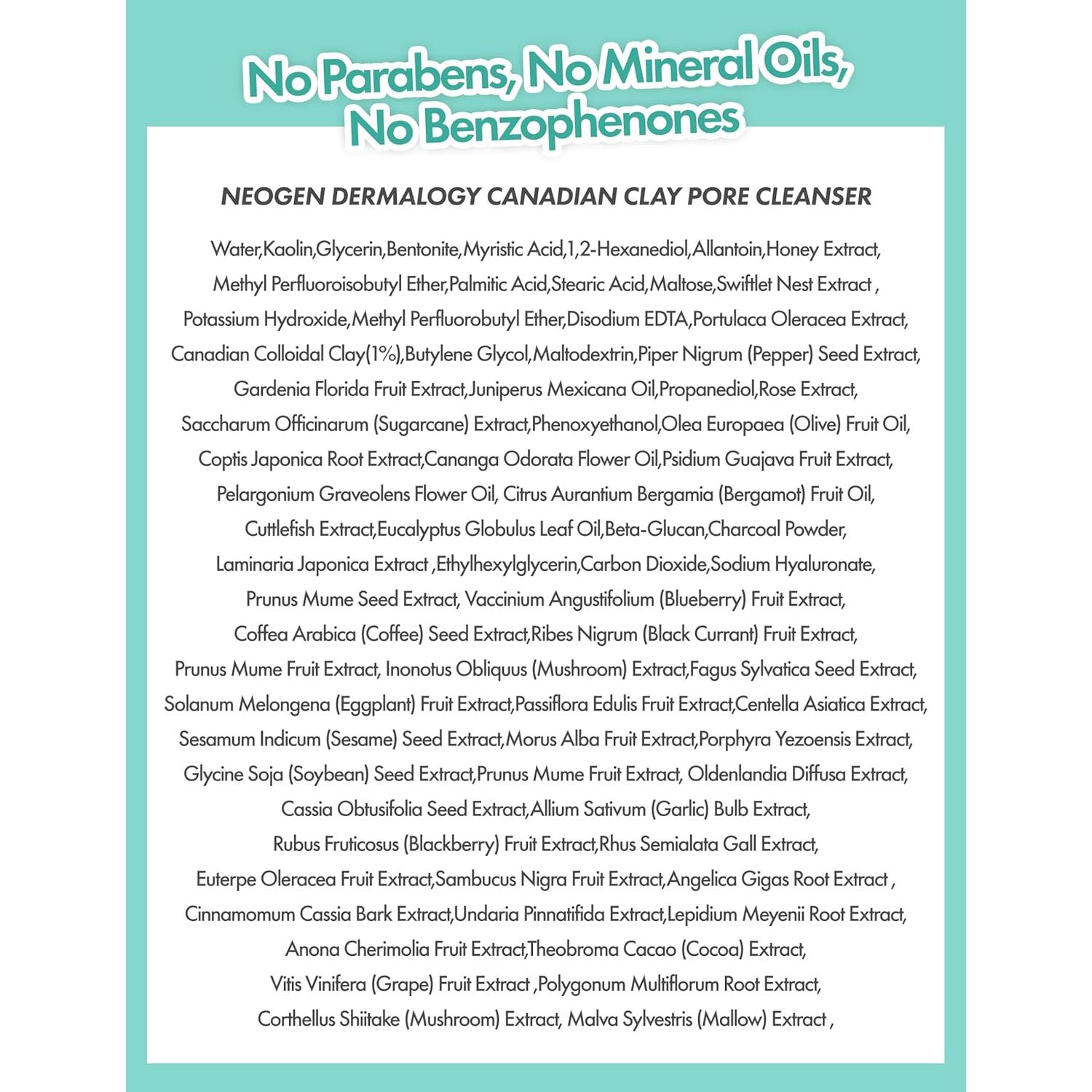 Mascarilla de Arcilla Aclaradora Neogenlab 1 Cuenta 272g