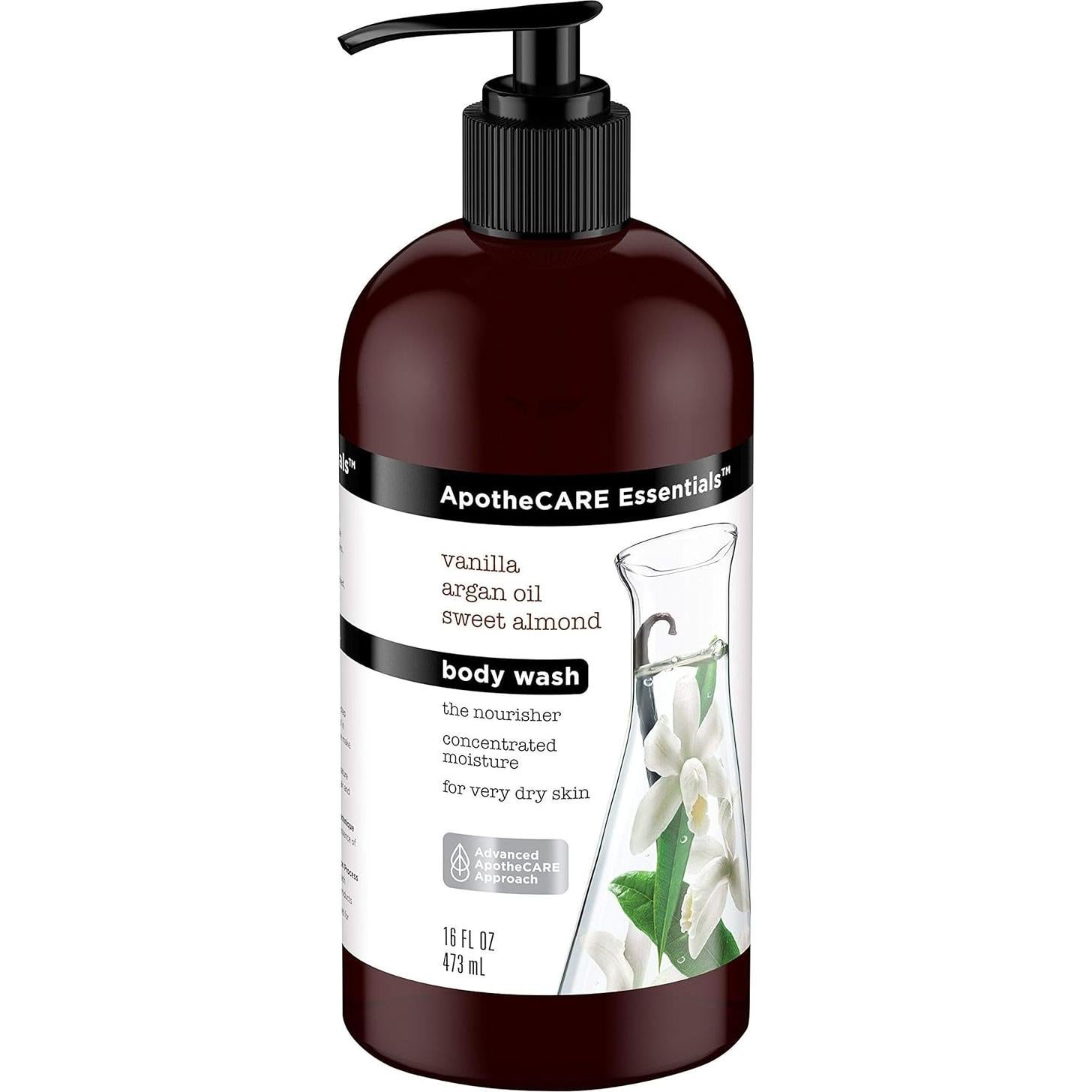 Gel de Ducha ApotheCARE Essentials Vainilla 473 ml Aceite de Argán