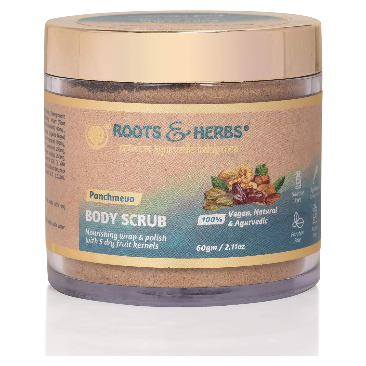 Gel de Baño Exfoliante Natural Panchmeva - Raíces y Hierbas