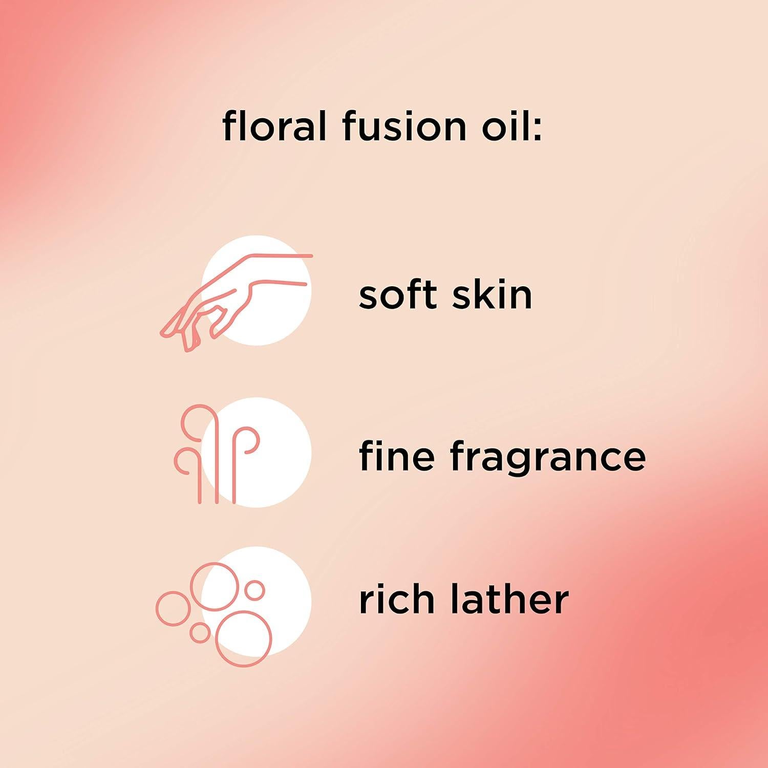 Gel de Ducha Hidratante Caress Daily Silk 750 ml - Pack 4