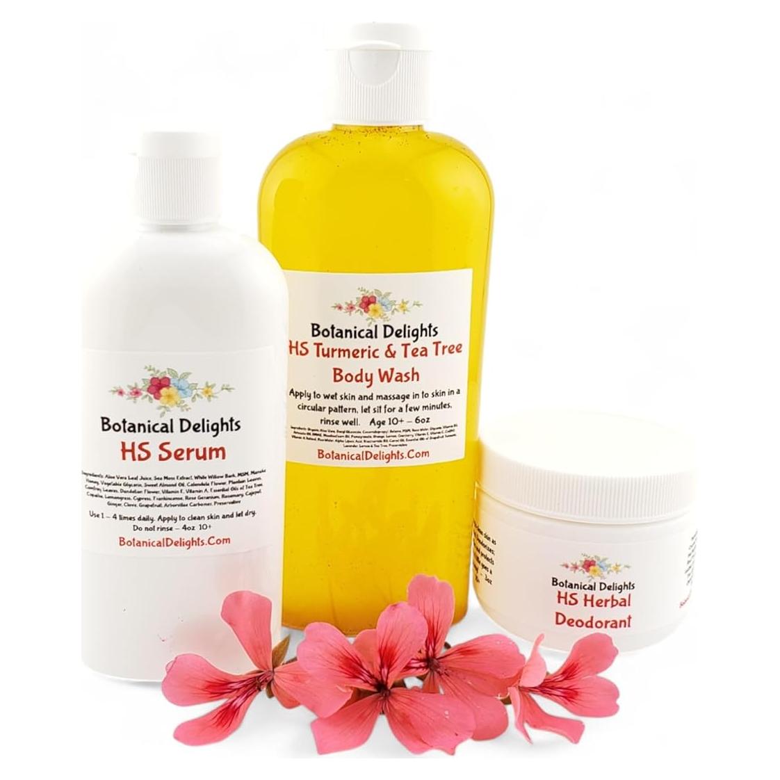 Suero Natural para Hidradenitis Supurativa - Delicias Botánicas - 368.5g