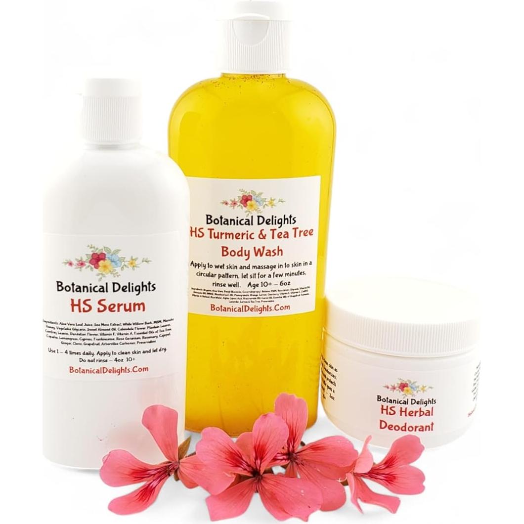 Suero Natural para Hidradenitis Supurativa - Delicias Botánicas - 368.5g