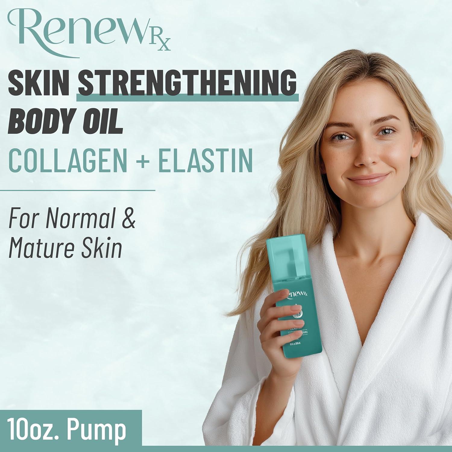 Aceite Corporal RENEW RX con Colágeno y Elastina 295 ml