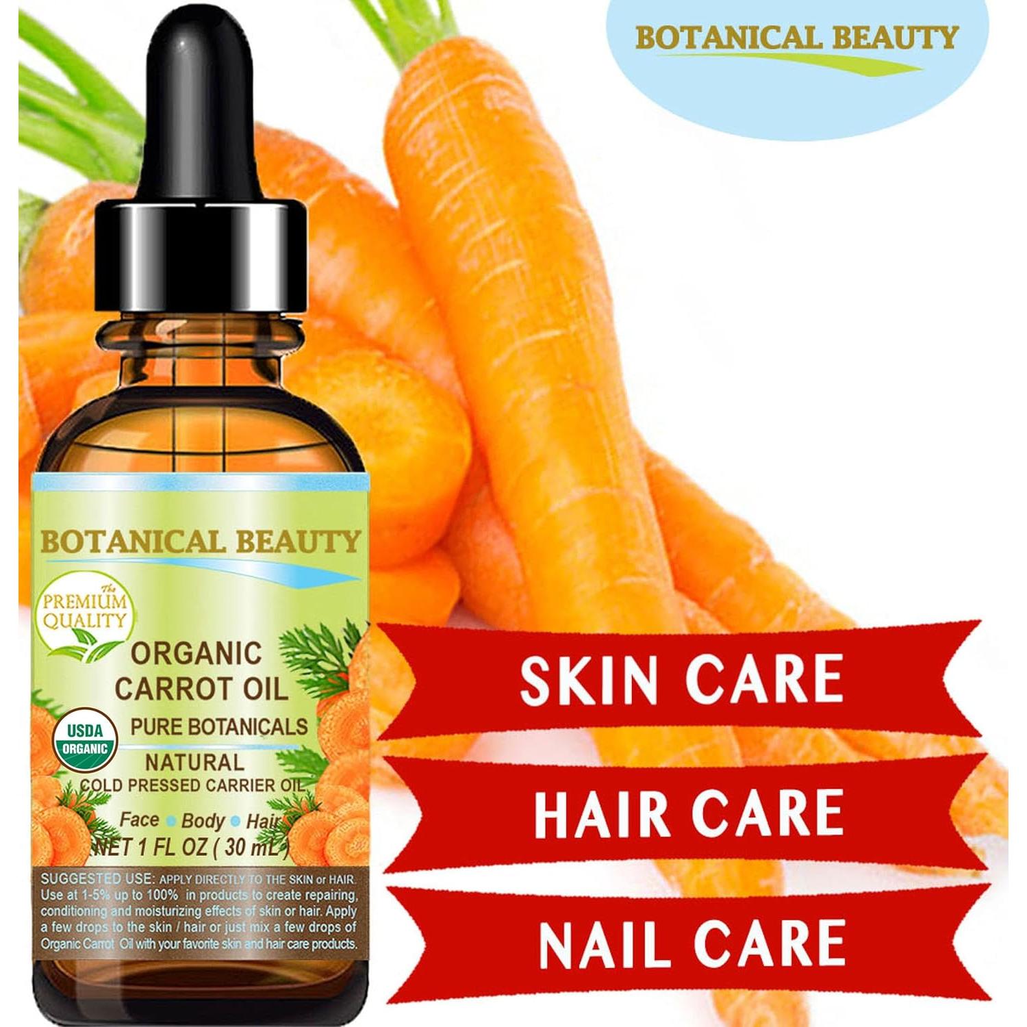 Aceite de Semilla de Zanahoria Orgánico 30 ml Belleza Botánica