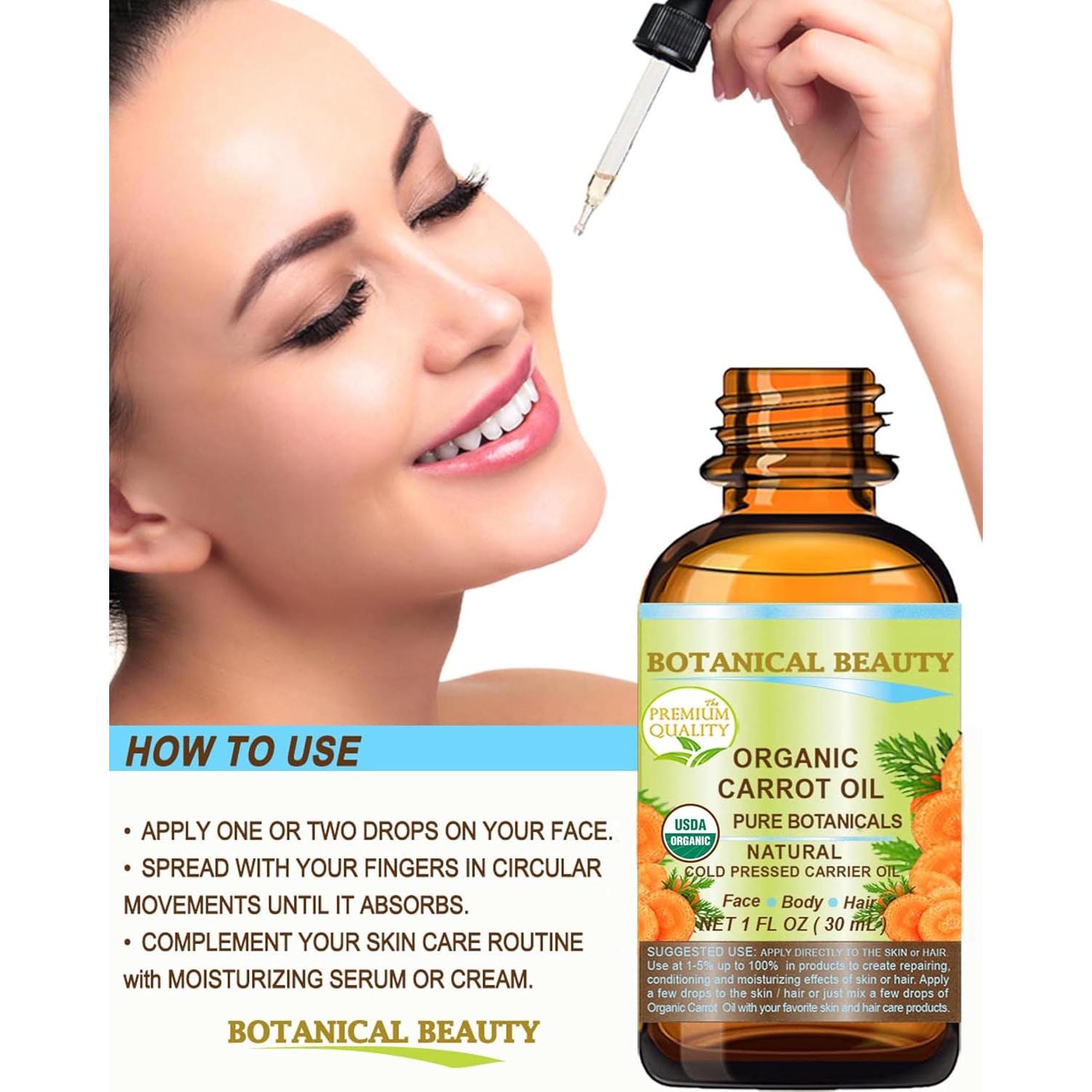 Aceite de Semilla de Zanahoria Orgánico 30 ml Belleza Botánica