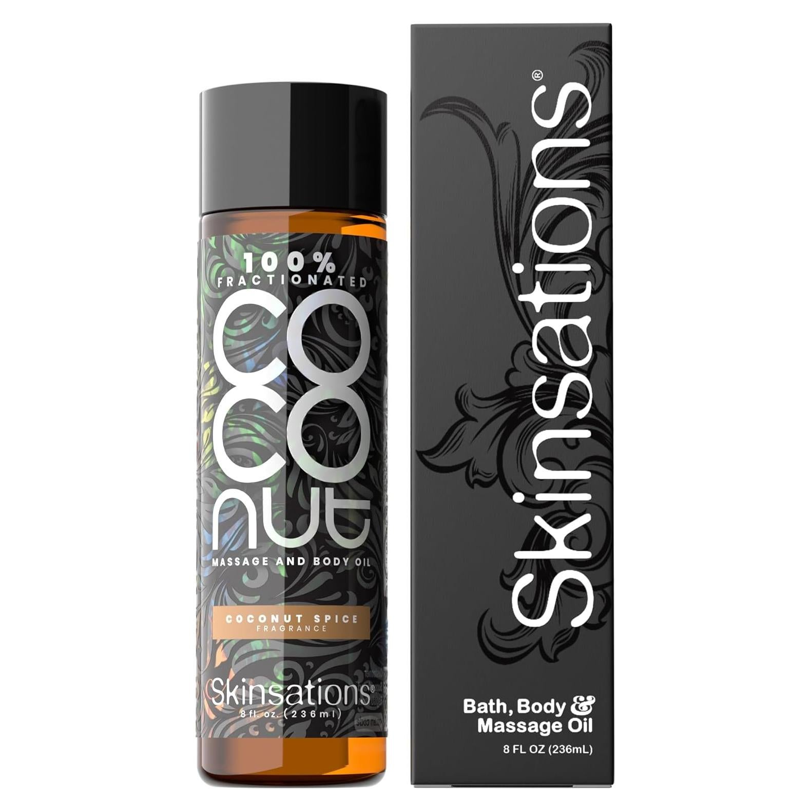 Aceite Corporal Aromatizado Skinsations Coco 284g Hidratante