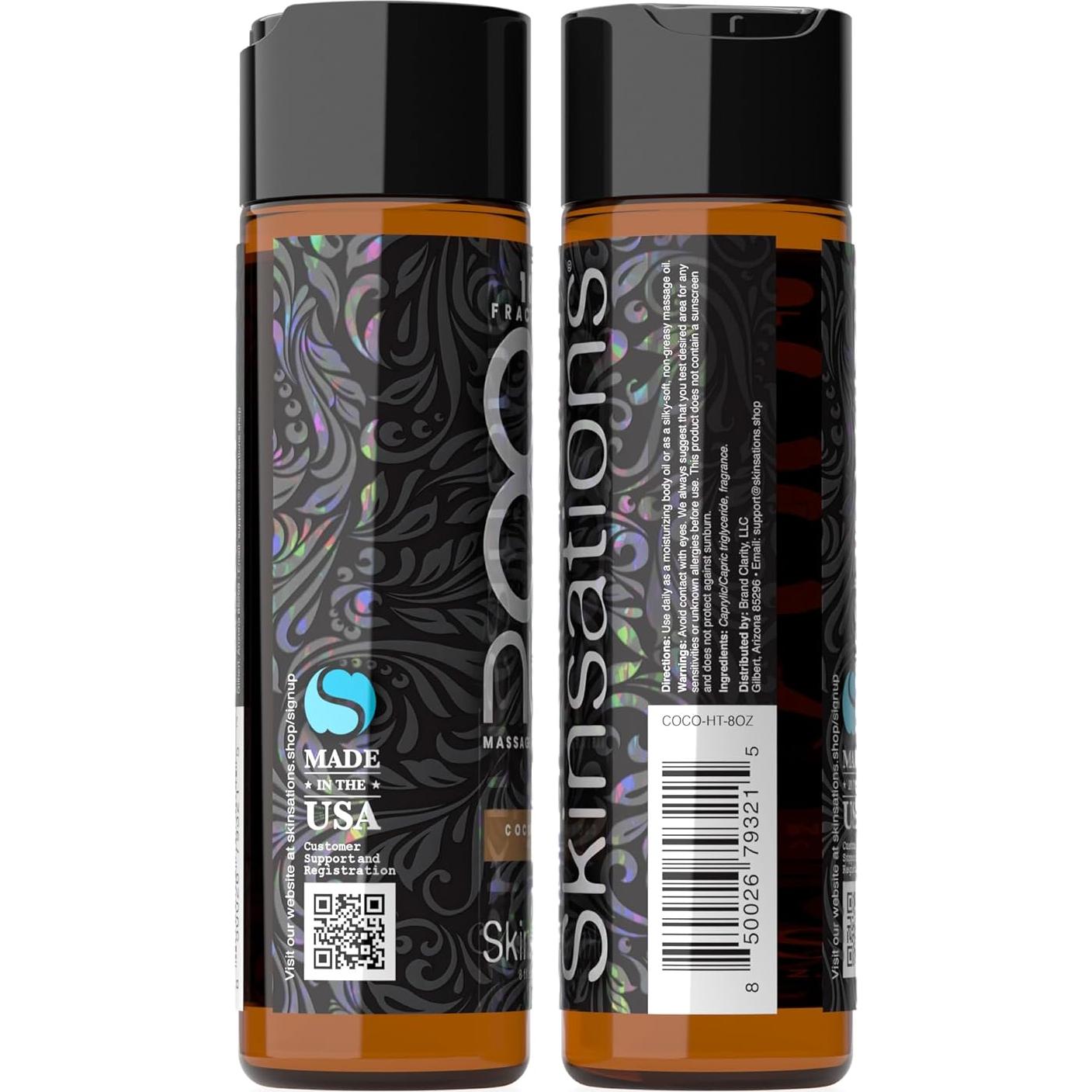 Aceite Corporal Aromatizado Skinsations Coco 284g Hidratante