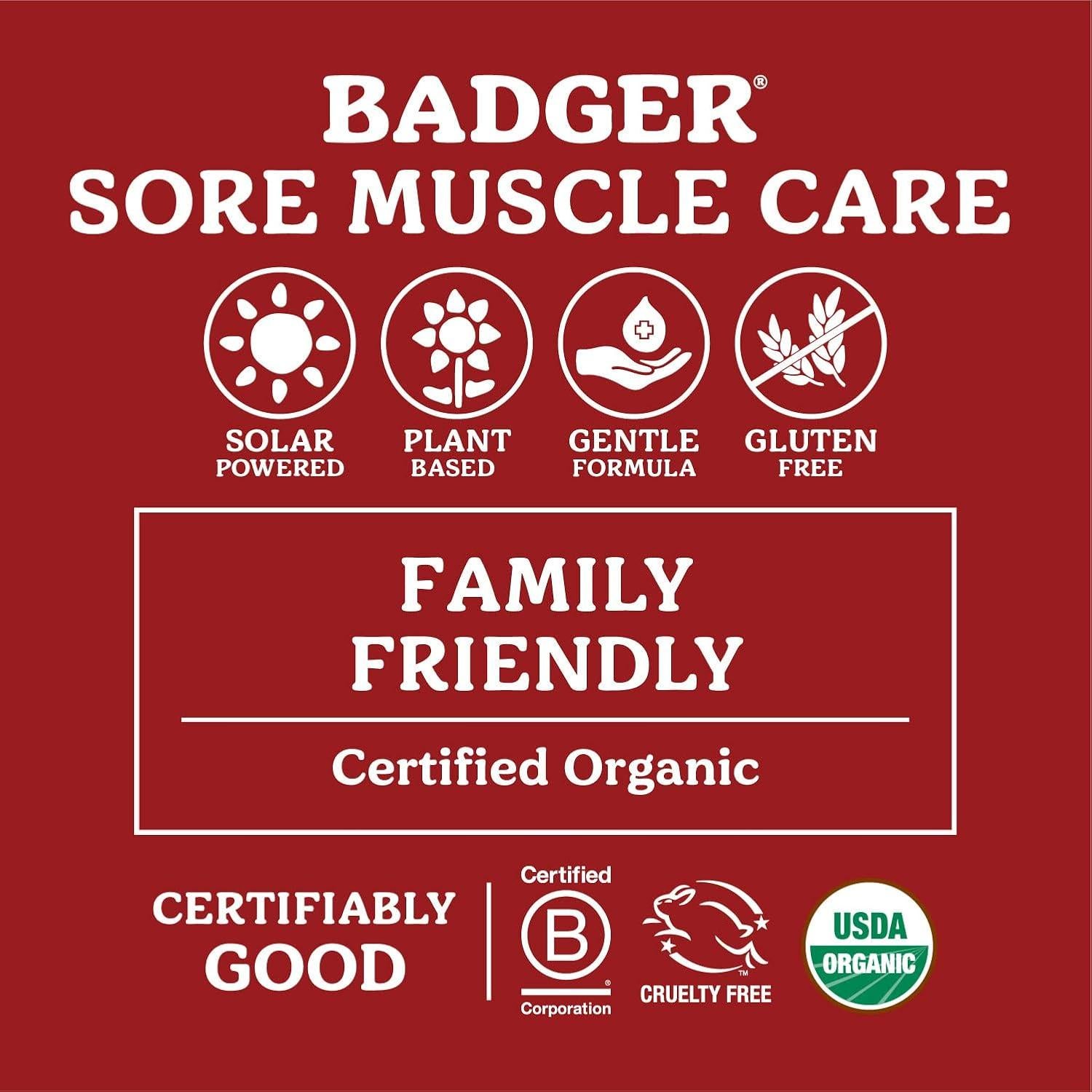Aceite de Masaje Badger 100% Orgánico Jengibre 118 ml