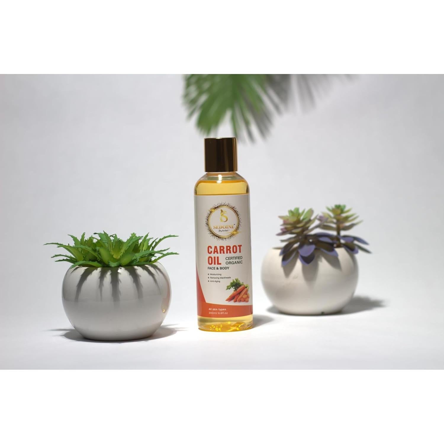 Aceite de Zanahoria Natural 200ml - Hidratación y Antienvejecimiento