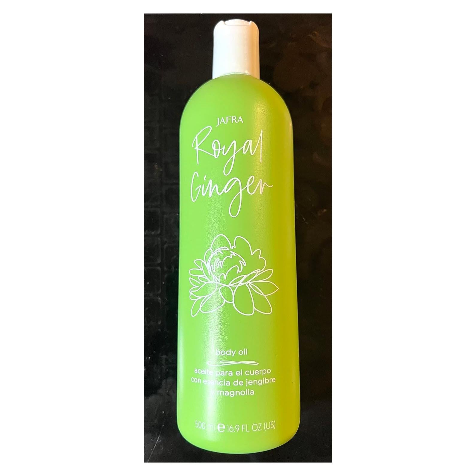 Aceite Corporal Jafra Royal Ginger 248 ml - Hidratante y Suave