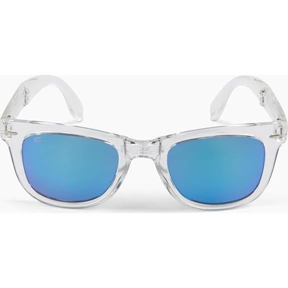 Gafas de sol plegables HepTEK UV400 con estuche de cuero