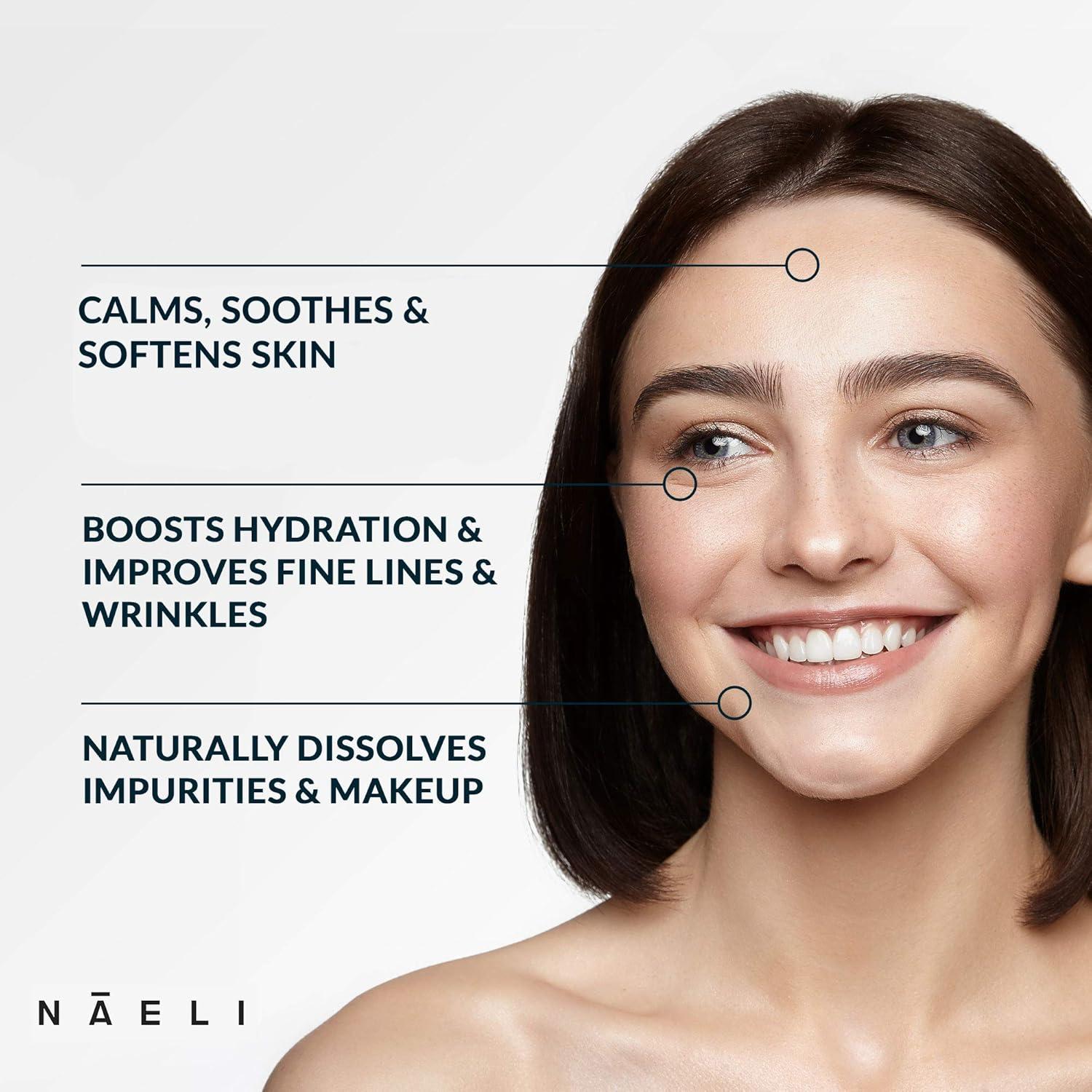 Limpiador Facial Suave NAELI 113 g - Anti Envejecimiento Vitamina C