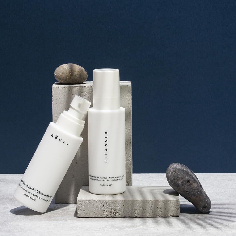Limpiador Facial Suave NAELI 113 g - Anti Envejecimiento Vitamina C