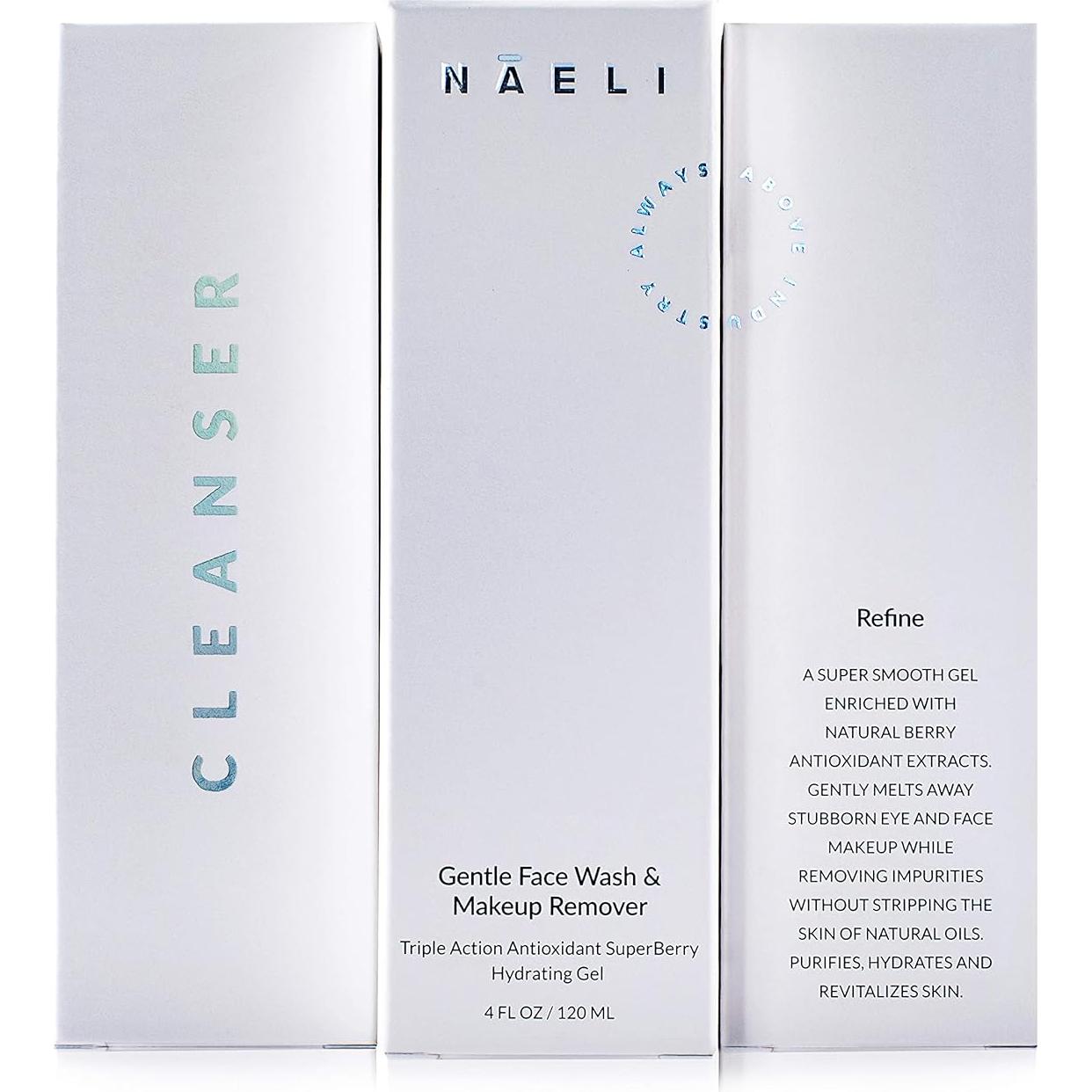 Limpiador Facial Suave NAELI 113 g - Anti Envejecimiento Vitamina C