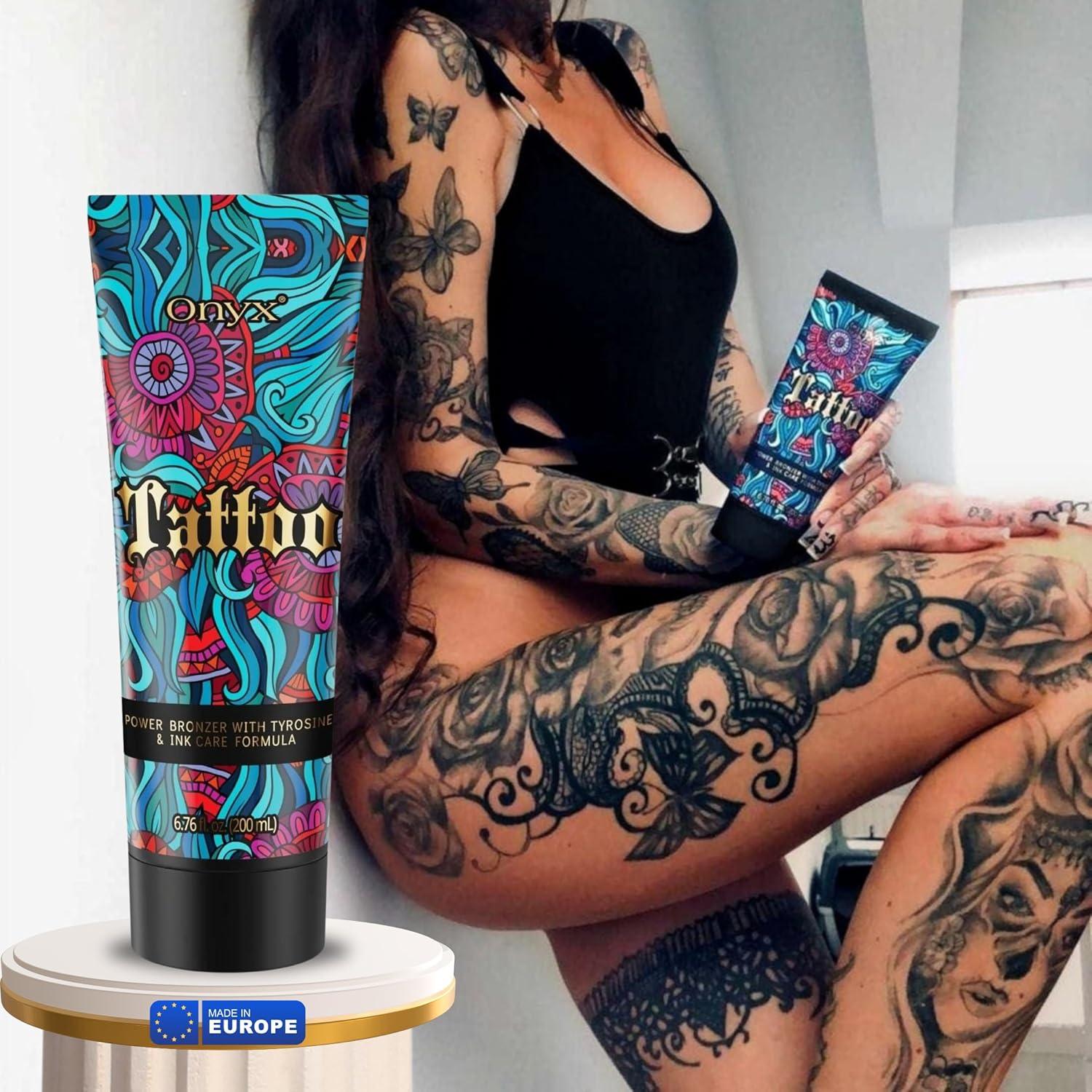 Loción bronceadora Onyx Tattoo 200 ml - Protección tatuajes