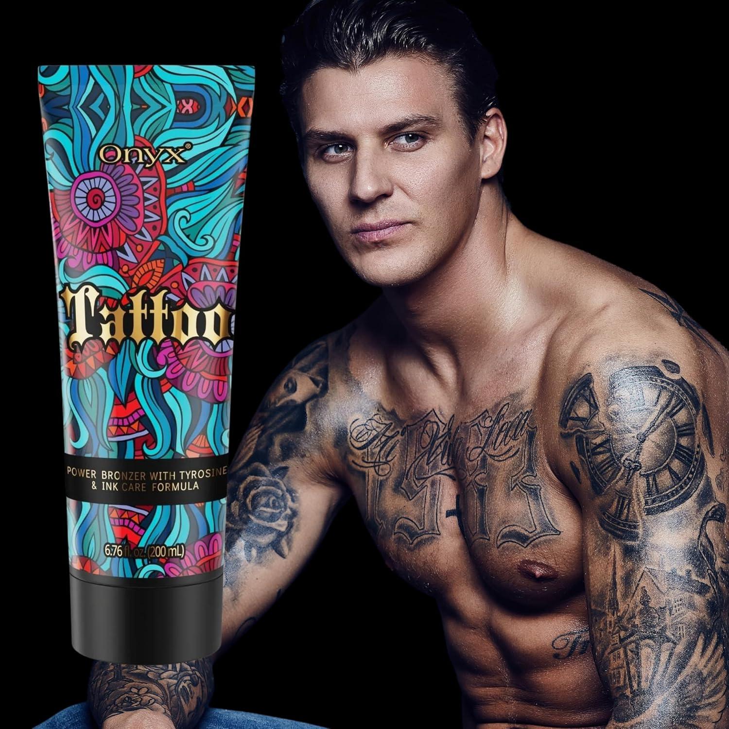 Loción bronceadora Onyx Tattoo 200 ml - Protección tatuajes