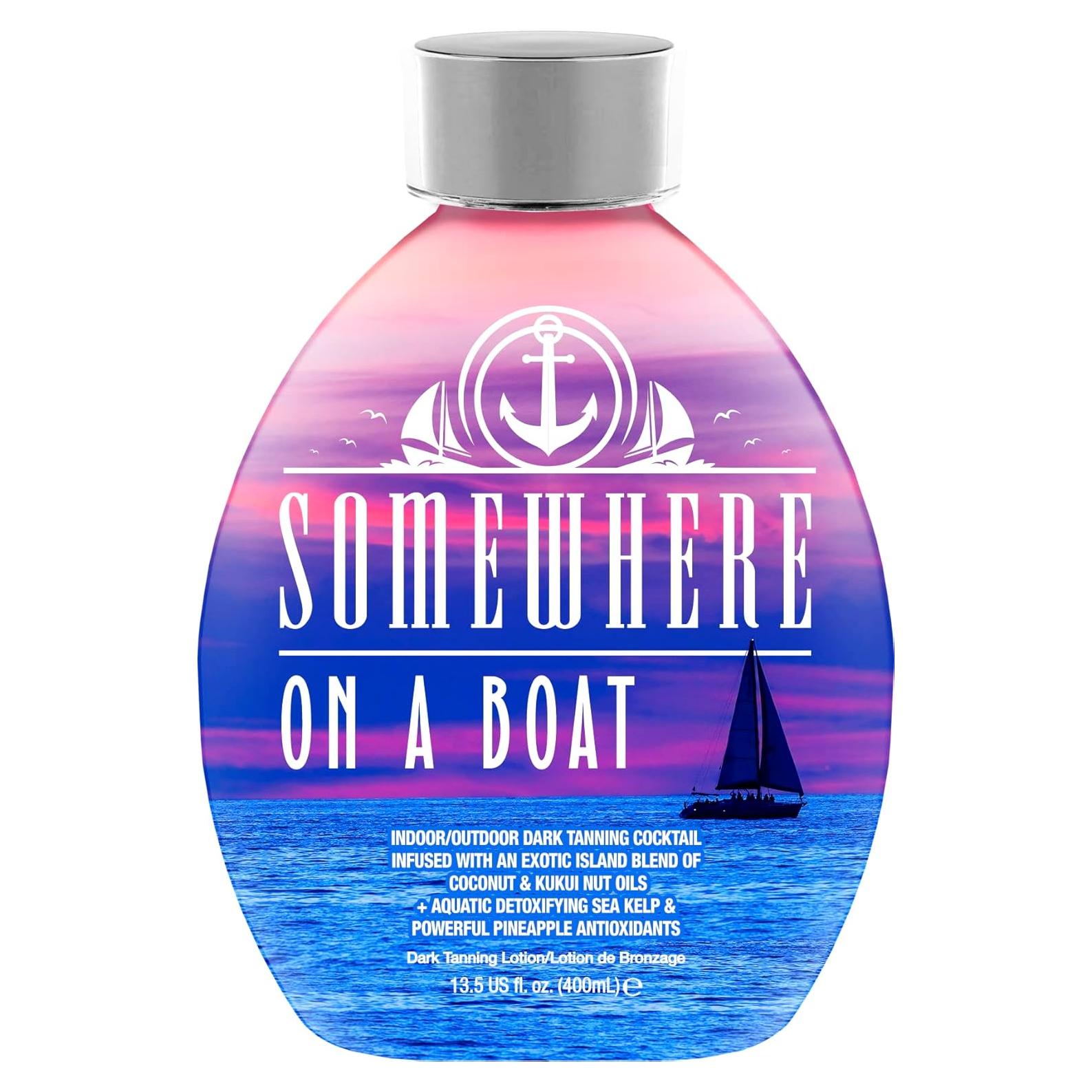 Loción Bronceadora Oscura Dark Tans 382.7g con Aceite de Coco