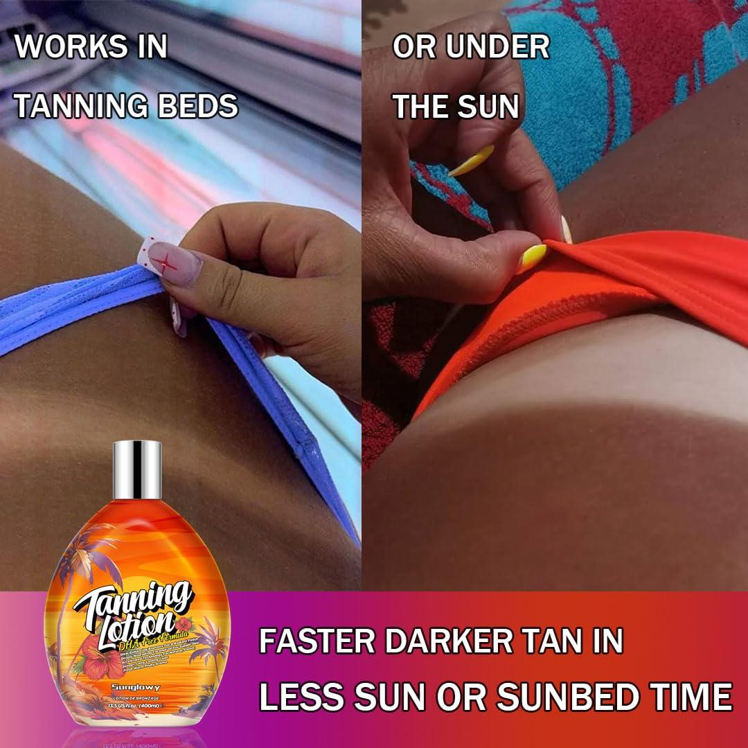 Loción Bronceadora Aceleradora Sunglowy 382.7g para Cama de Bronceado