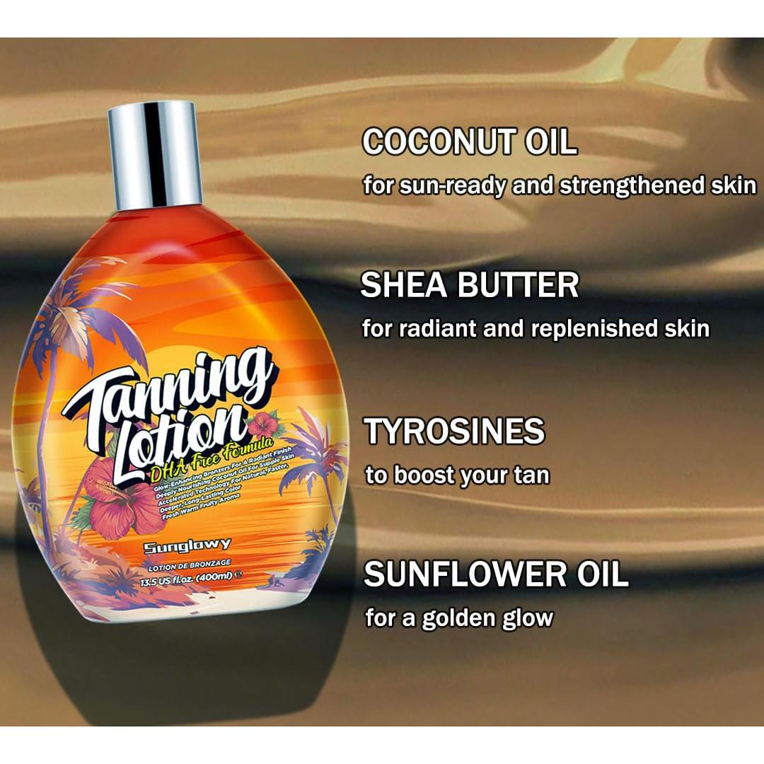 Loción Bronceadora Aceleradora Sunglowy 382.7g para Cama de Bronceado