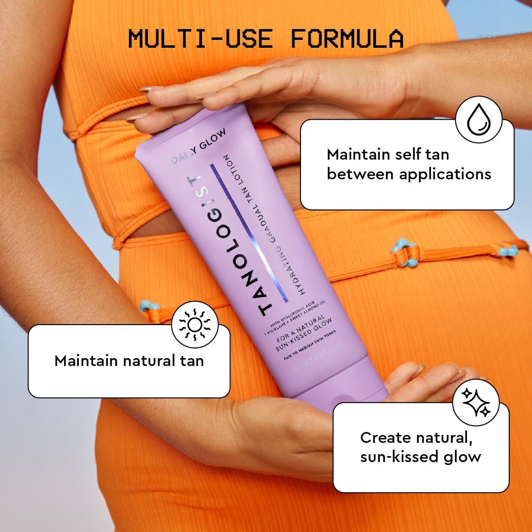 Loción Corporal Hidratante Brillo Diario Tanologist 250 ml