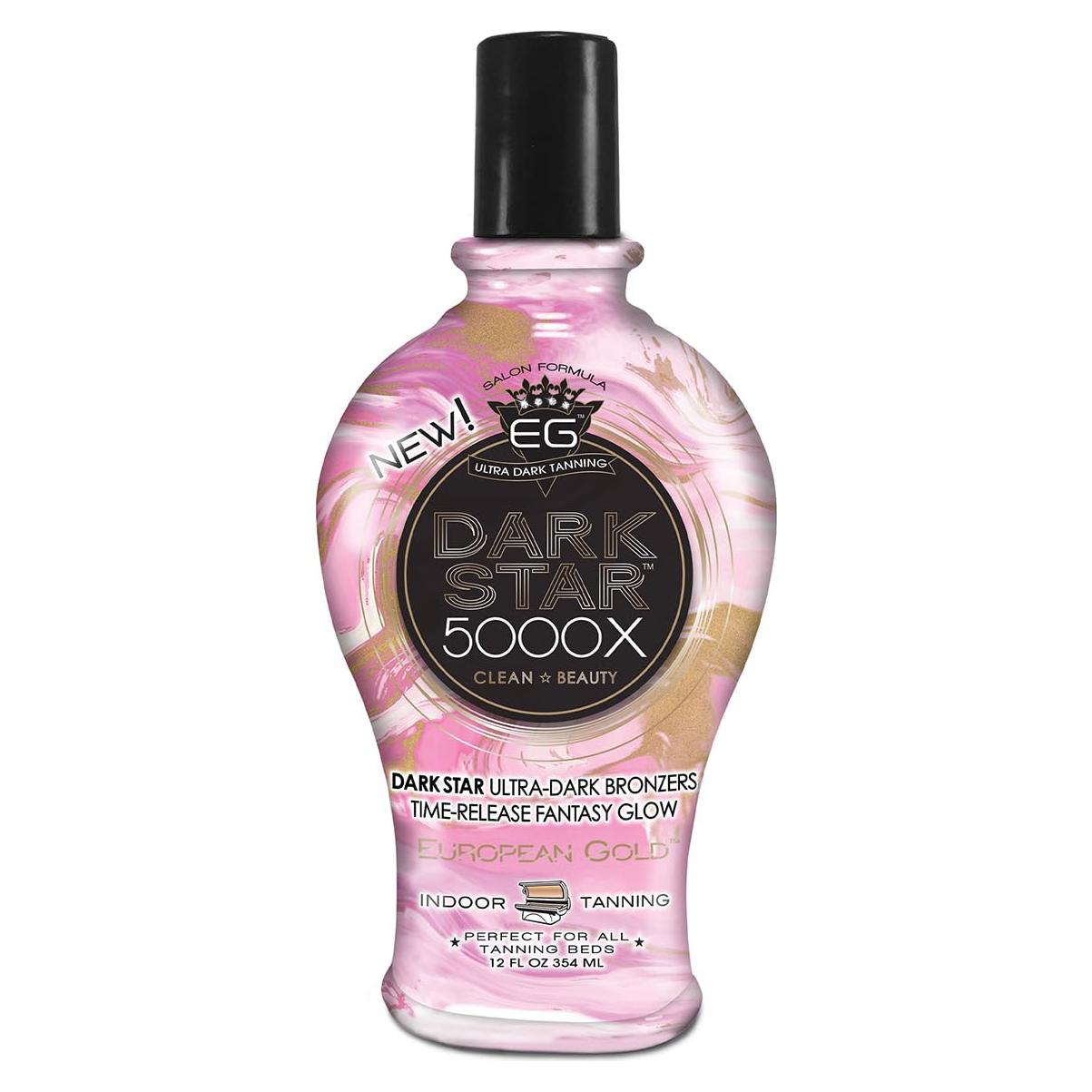 Loción bronceadora European Gold Dark Star 5000X 354 ml
