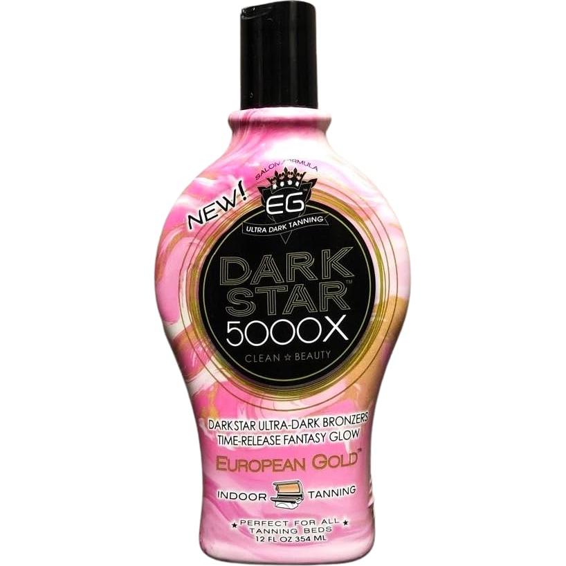 Loción bronceadora European Gold Dark Star 5000X 354 ml