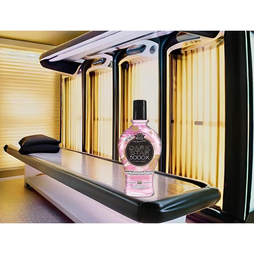 Loción bronceadora European Gold Dark Star 5000X 354 ml