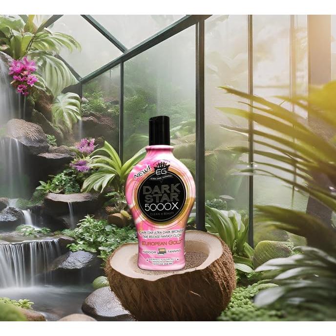 Loción bronceadora European Gold Dark Star 5000X 354 ml