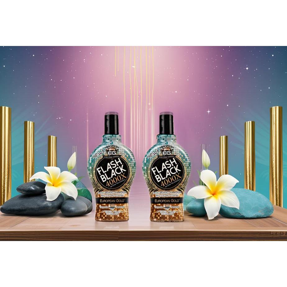 Loción bronceadora interior European Gold 4000X 2x355ml