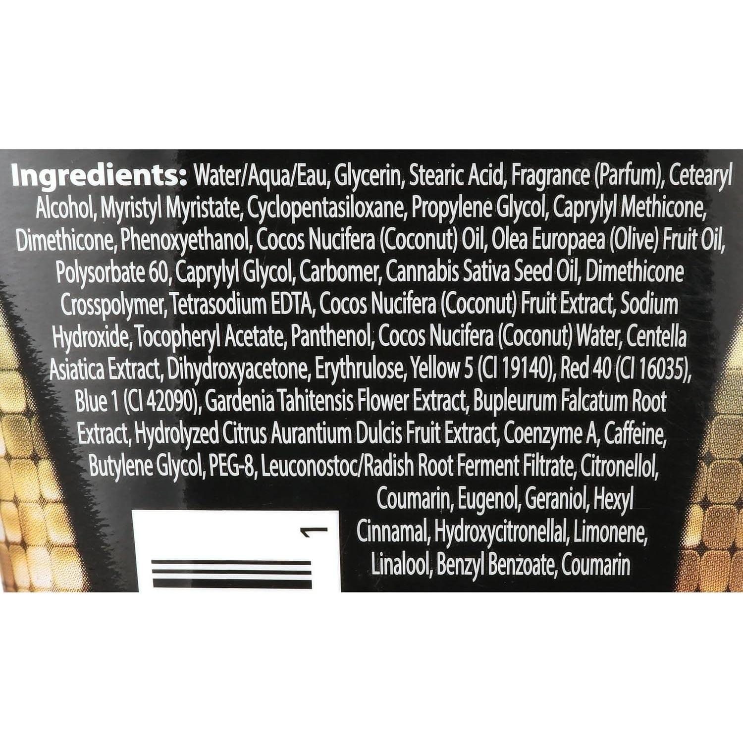 Loción bronceadora interior European Gold 4000X 2x355ml