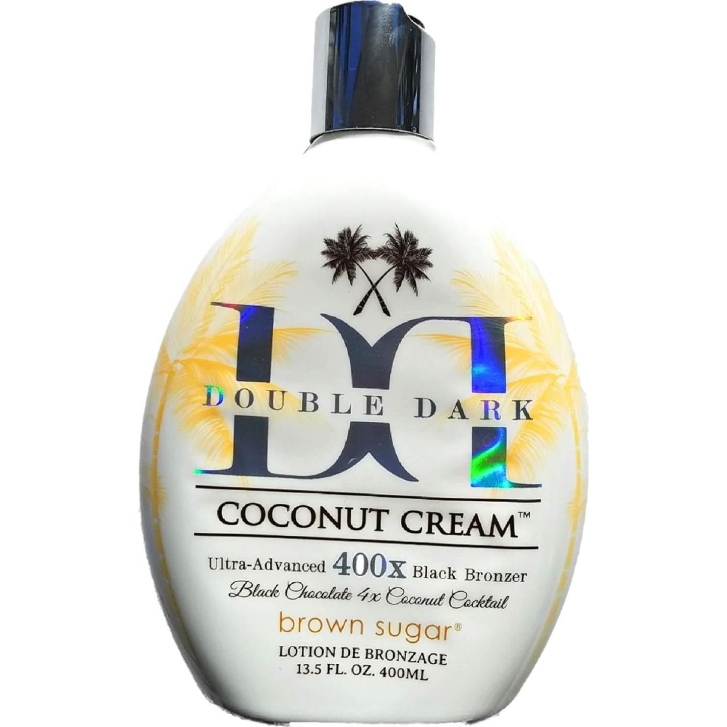 Crema Bronceadora Doble Oscura Chocolate Negro 400X 382.7g