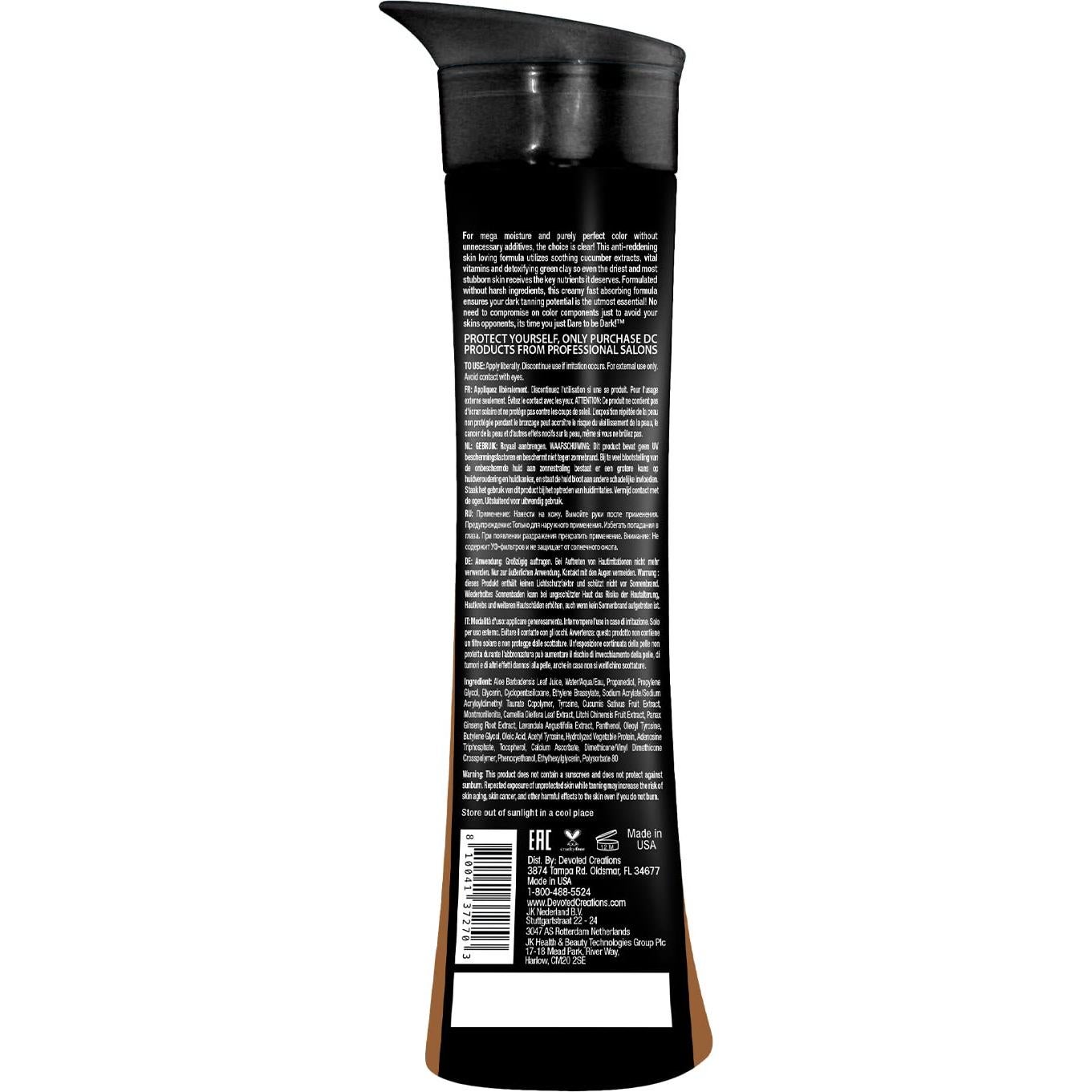 Loción Bronceadora Devoted Creations 240ml - Anti-Rojo Piel Sensible