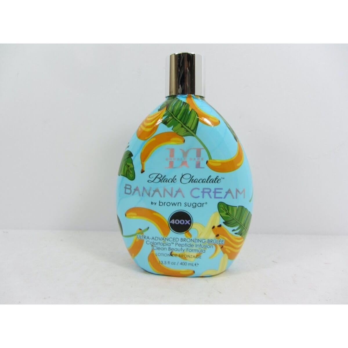 Crema Bronceadora Chocolate Negro y Plátano 400X 382.7g - Hidratante