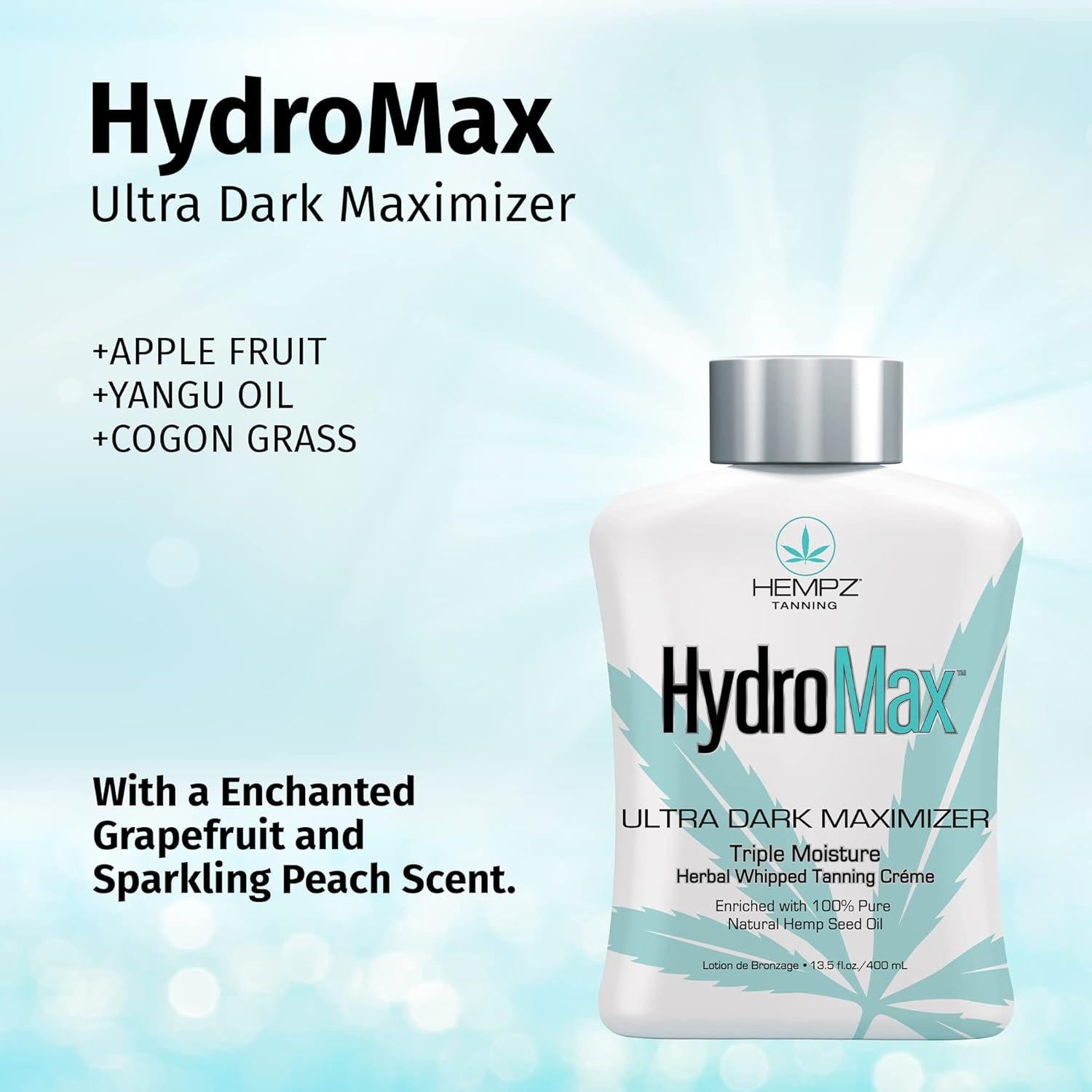 Loción Bronceadora Hidratante Hempz Hydromax 399.5 ml