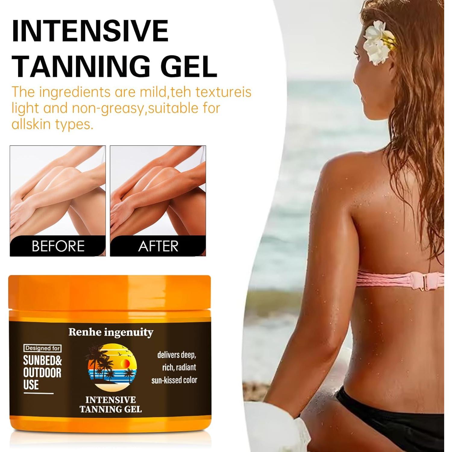 Gel Bronceador Intensivo Renhe 149g Acelerador Natural